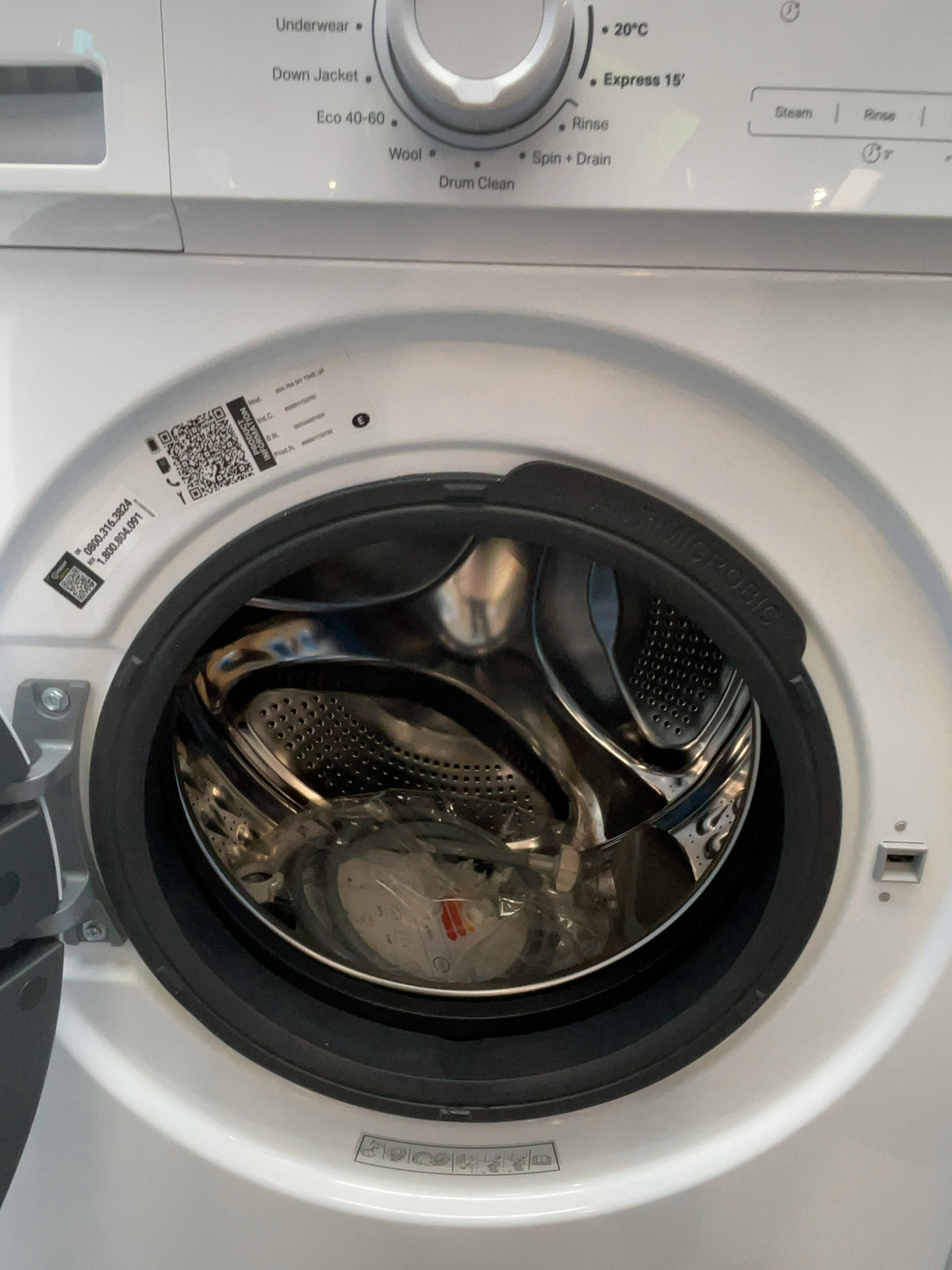 #GRC-167-518 - Indesit MyTime 7kg 1400rpm Washing Machine – Push&Go, Steam, White