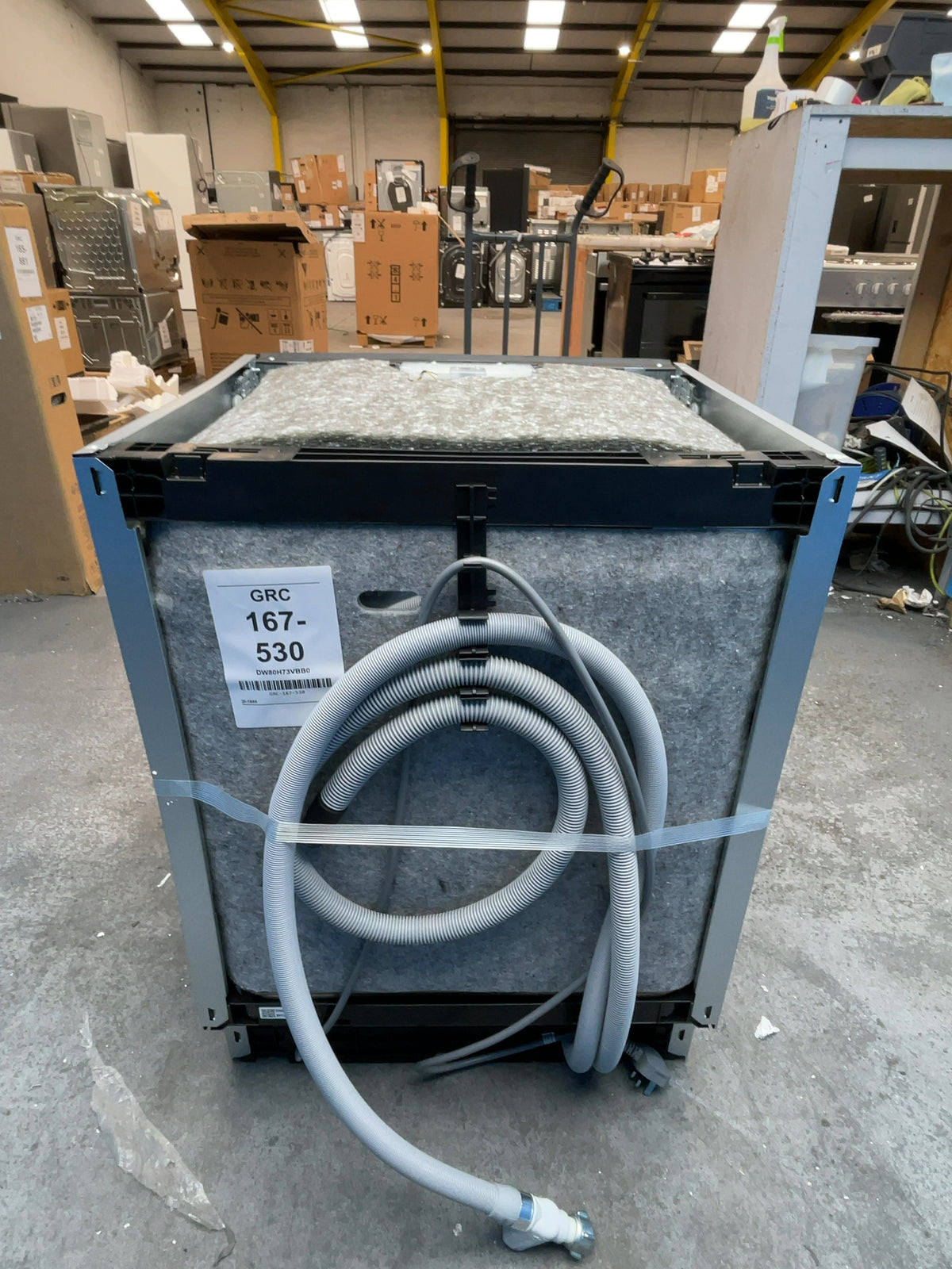 #GRC-167-530 - Samsung Series 8 WaterJet Clean 14 Place Integrated Dishwasher – AI Wash, WiFi, AutoRelease
