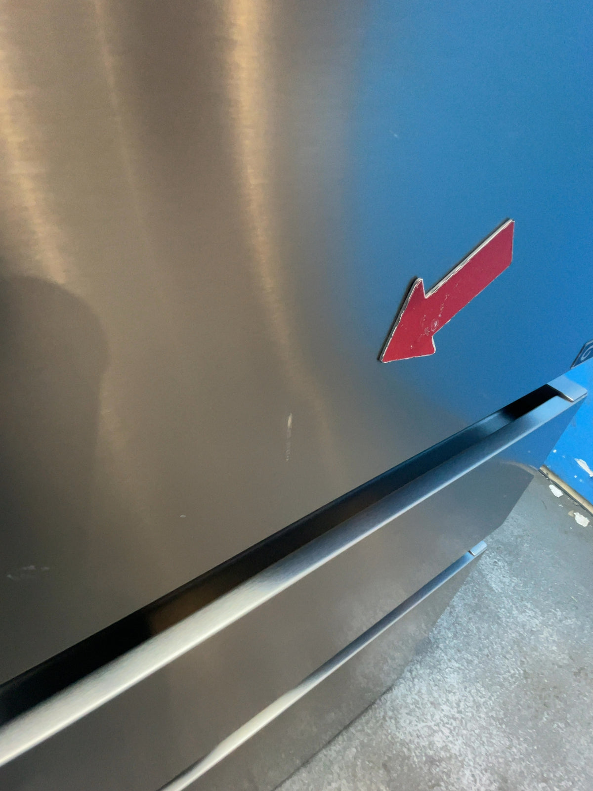 #GRC-167-535 - Hisense 91.4cm French Door Fridge Freezer – 560L, Stainless Steel