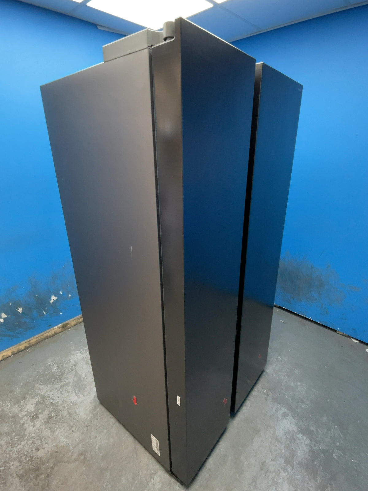 #GRC-167-545 - Samsung 659L American Fridge Freezer – SpaceMax, Total No Frost, SmartThings Wi-Fi, Black Steel