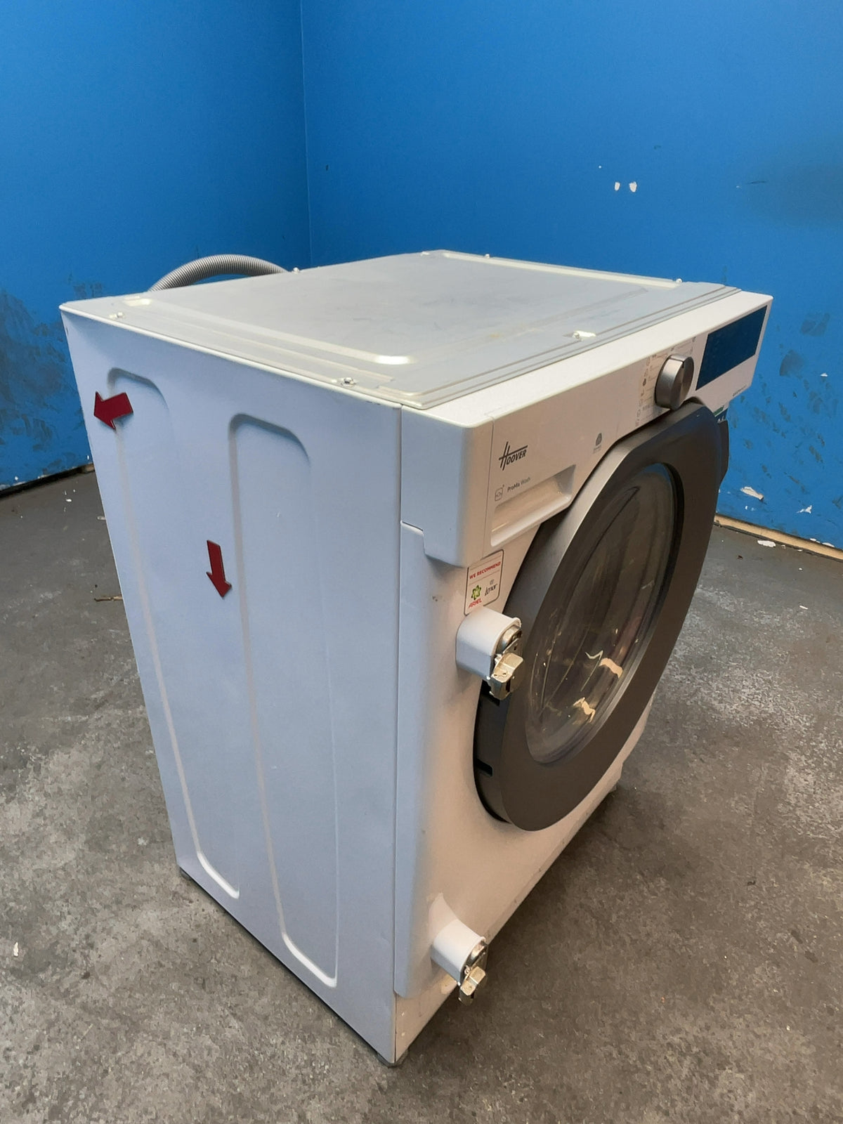#GRC-167-612 - Hoover H-WASH & DRY 400 Integrated Washer Dryer – 9kg Wash, 5kg Dry, 1600rpm, White