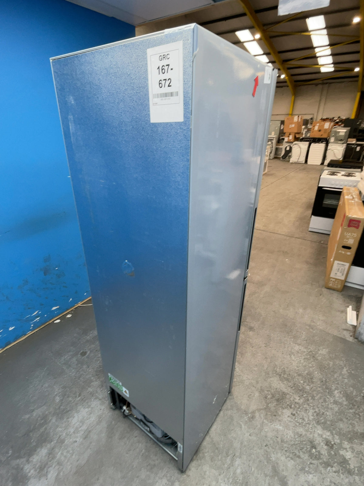 #GRC-167-672 - Hoover H-FRIDGE 300 54.5cm Fridge Freezer – 252L, Silver, Total No Frost