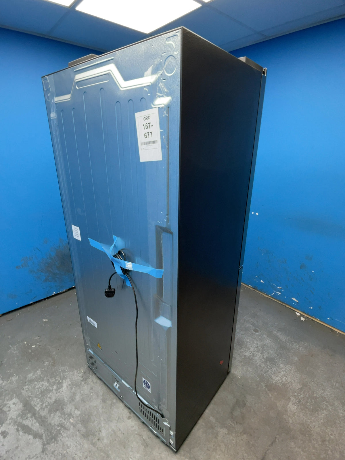 #GRC-167-677 - Haier HCR58S18DNMM Cube Series 5 523L Multi Door Fridge Freezer Inox