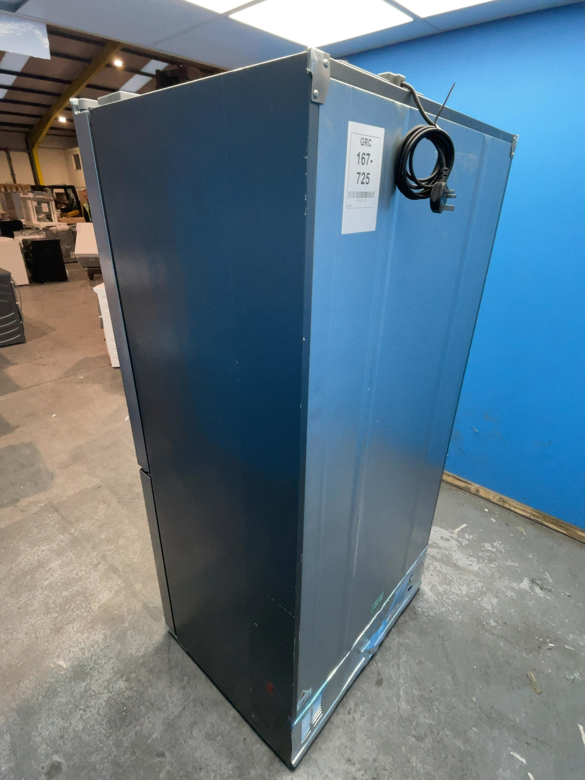 #GRC-167-725 - Hoover H-FRIDGE 700 MAXI 4 Door American Fridge Freezer – 567L, Total No Frost, Silver