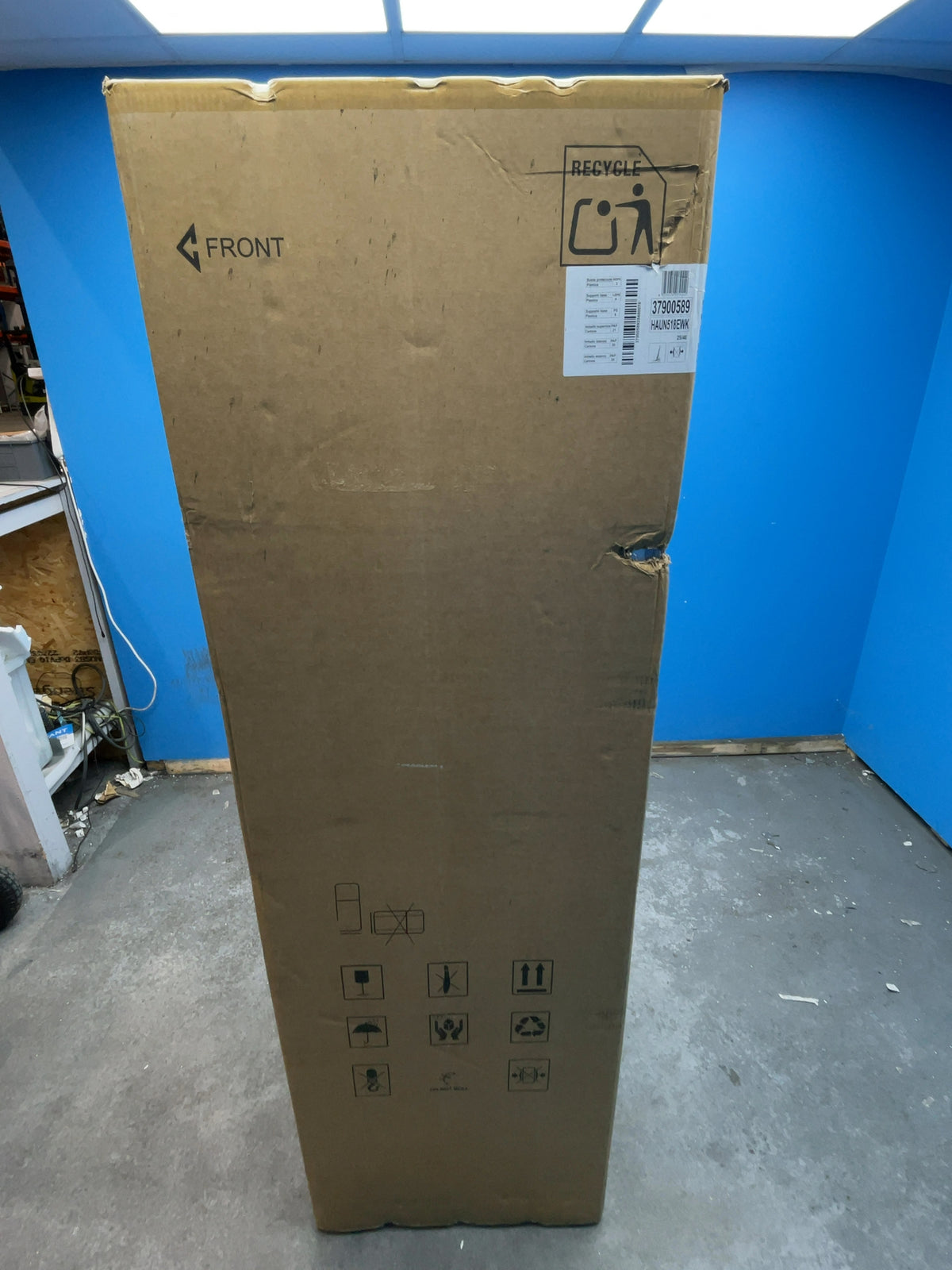 #GRC-167-790 - Haier Integrated Upright Freezer – 200L, Total No Frost, White