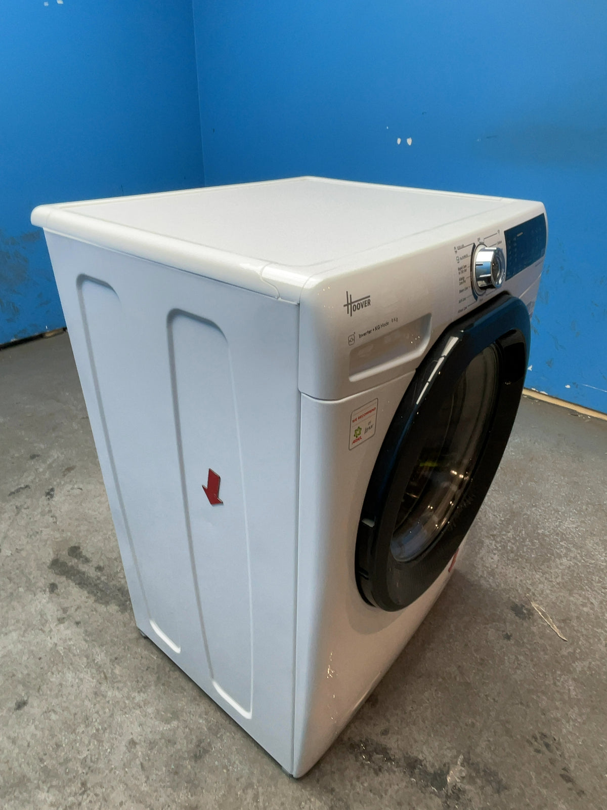 #GRC-167-814 - Hoover H-WASH 350 9kg 1400rpm Washing Machine – Allergy Care Pro, White