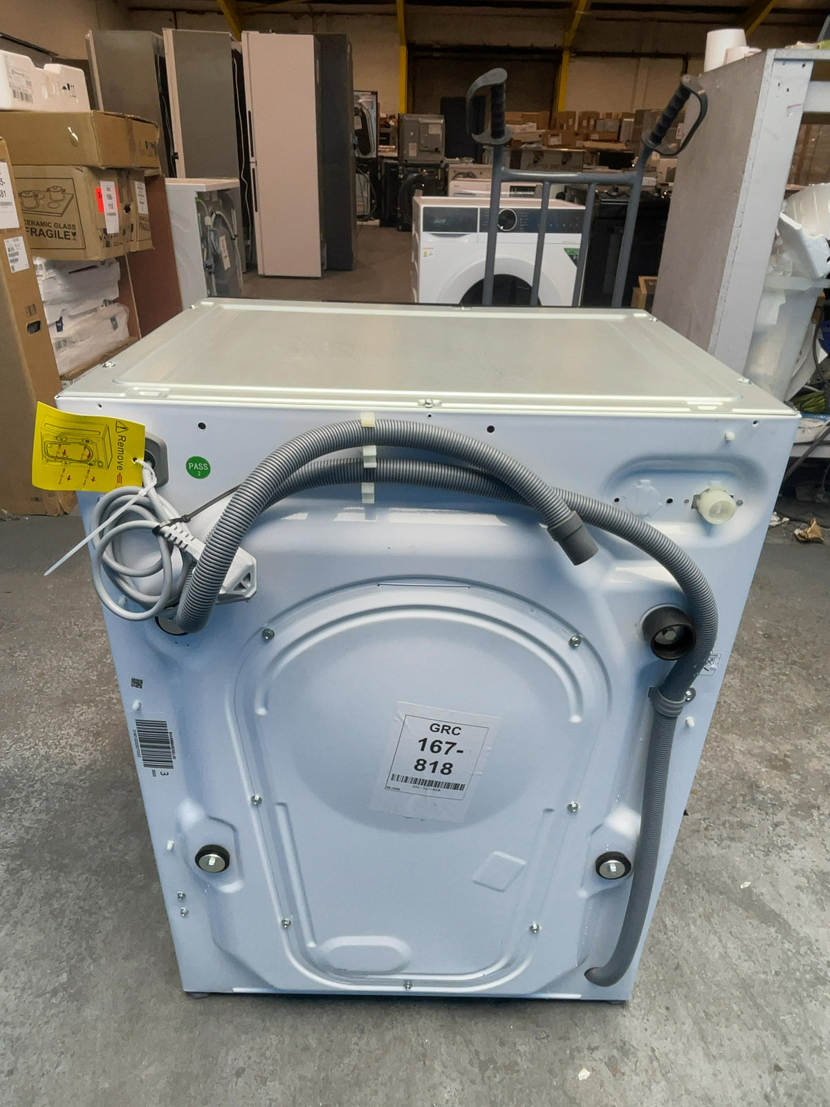 #GRC-167-818 - Haier 9kg 1600rpm Integrated Washing Machine – Instant Mix Technology, White