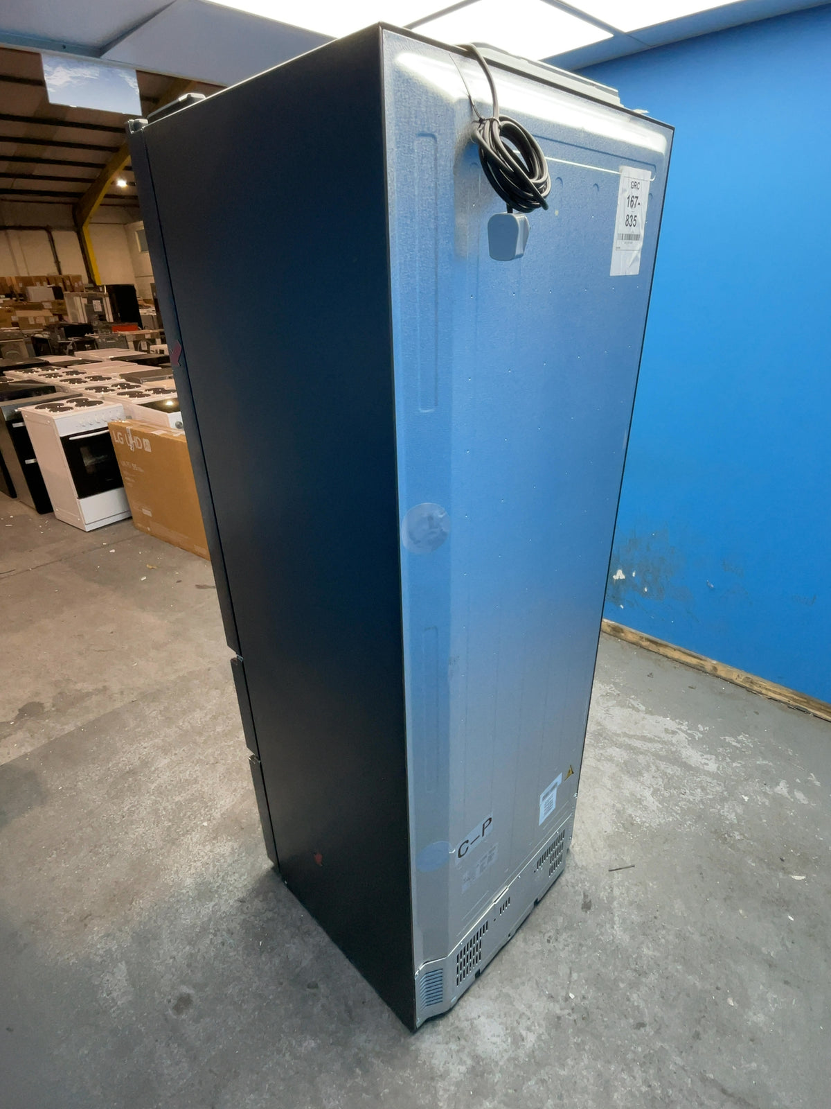 #GRC-167-835 - Haier 70cm French Door Fridge Freezer – 444L, Black, Total No Frost