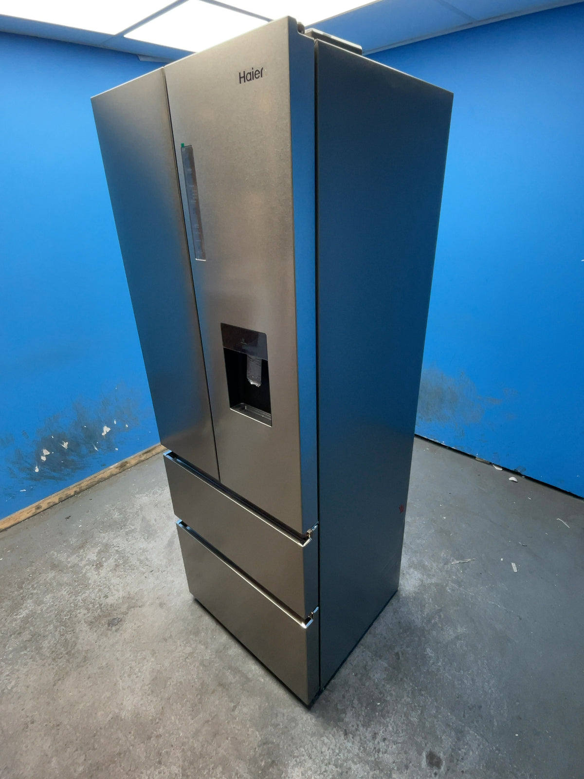 #GRC-167-839 - Haier 70cm French Door Fridge Freezer – 444L, Stainless Steel, Total No Frost