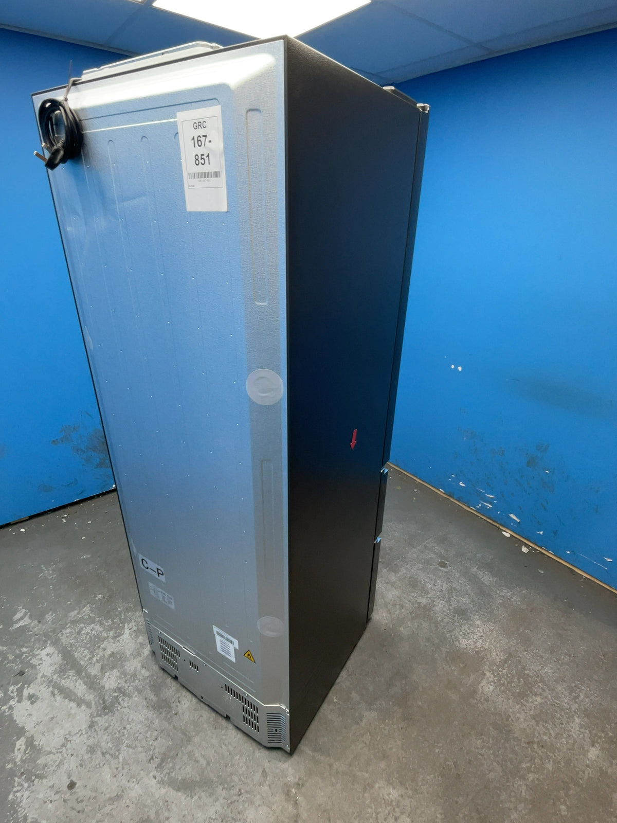 #GRC-167-851 - Haier 70cm French Door Fridge Freezer – 444L, Black, Total No Frost