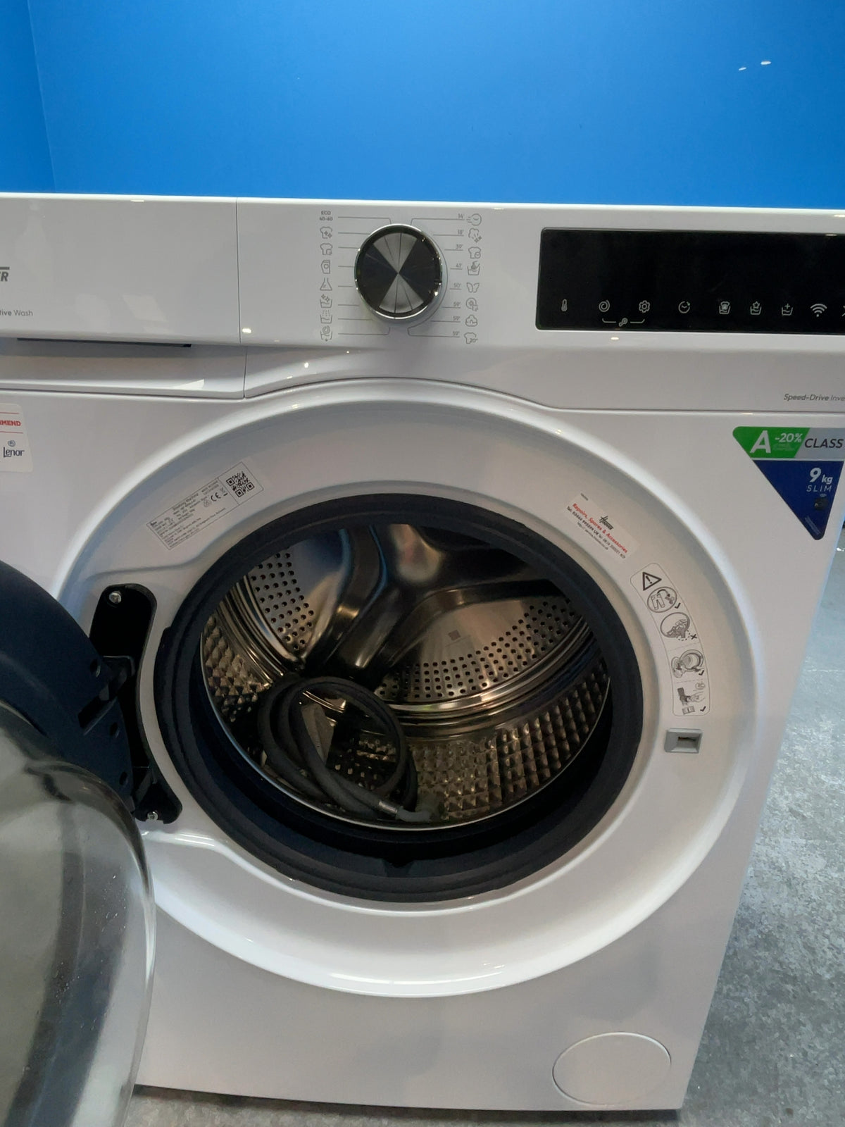 #GRC-167-889 - Hoover Pro Wash Series 5 9kg 1400rpm Washing Machine – hOn WiFi, Steam, ProActive Wash, White
