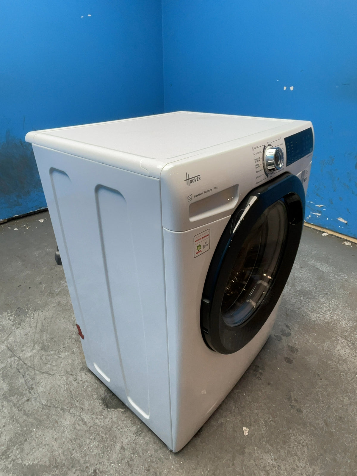 #GRC-168-121 - Hoover H-WASH 350 9kg 1400rpm Washing Machine – Allergy Care Pro, White