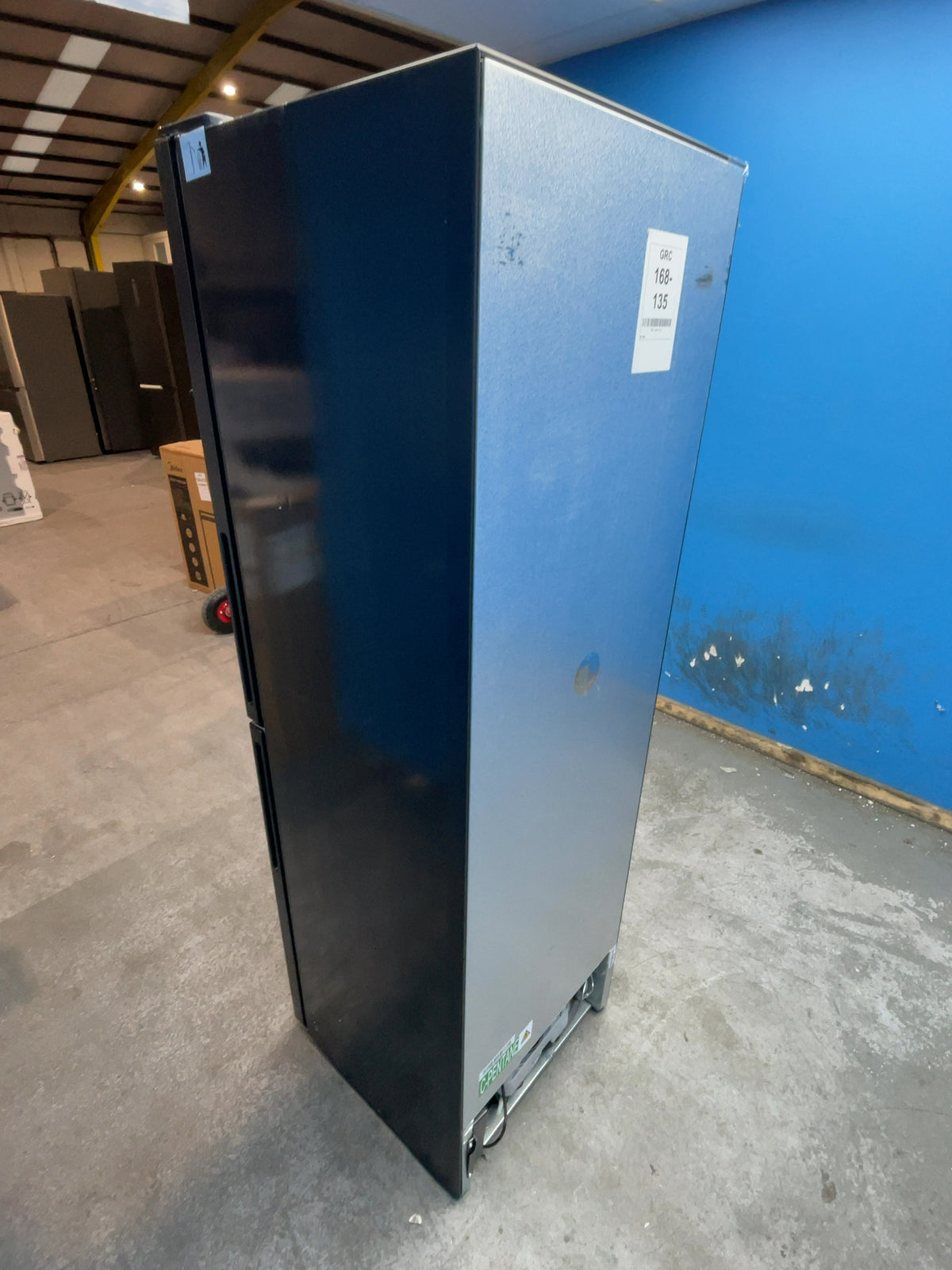 #GRC-168-135 - Hoover H-FRIDGE 300 54.5cm Fridge Freezer – 252L, Black, Low Frost, Smart WiFi