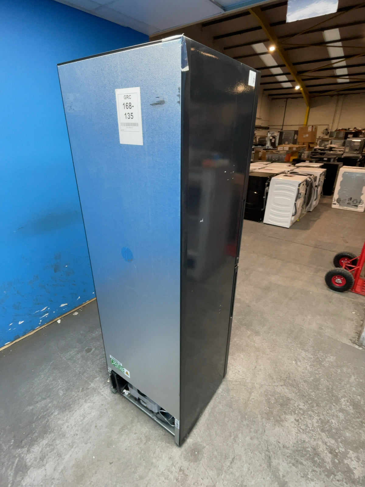 #GRC-168-135 - Hoover H-FRIDGE 300 54.5cm Fridge Freezer – 252L, Black, Low Frost, Smart WiFi