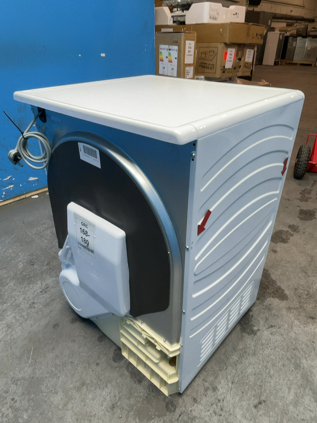 #GRC-168-180 - Candy Smart 10kg Condenser Tumble Dryer – Sensor Drying, White, G Energy Rating