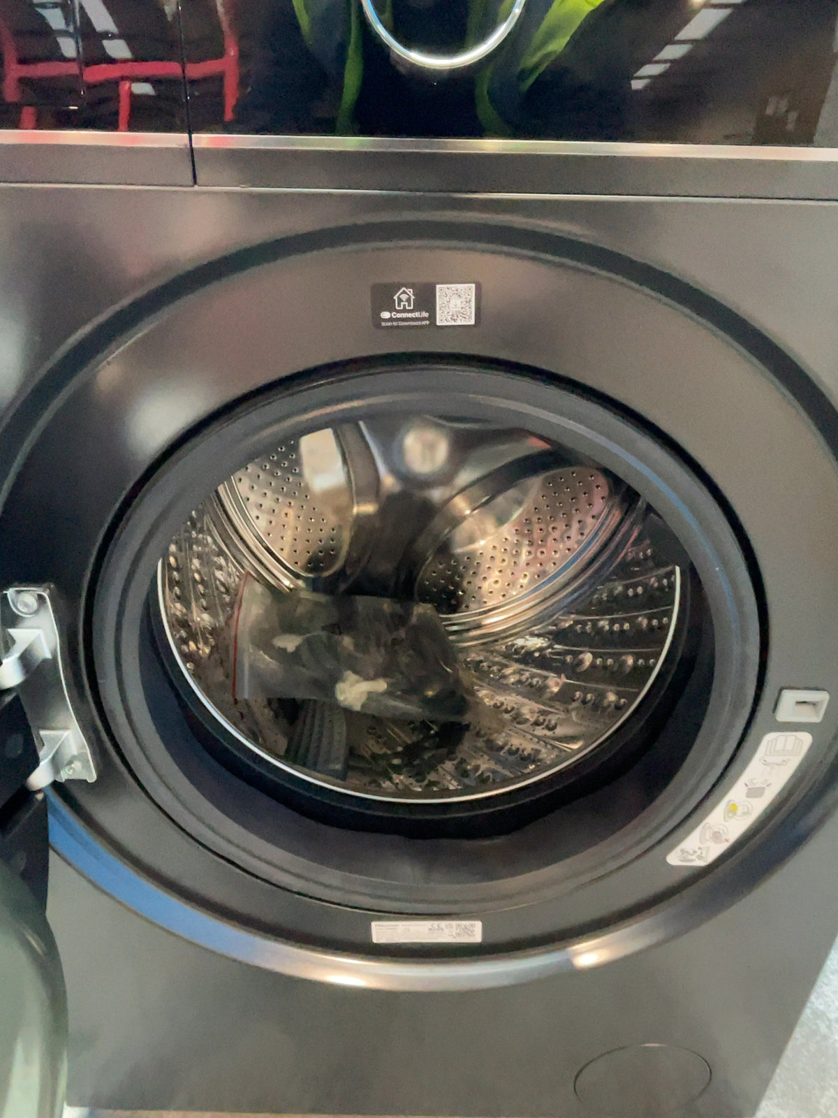 #GRC-168-388 - Hisense 12kg 1400rpm Washing Machine – Pure Jet Pro, Steam Function, Black