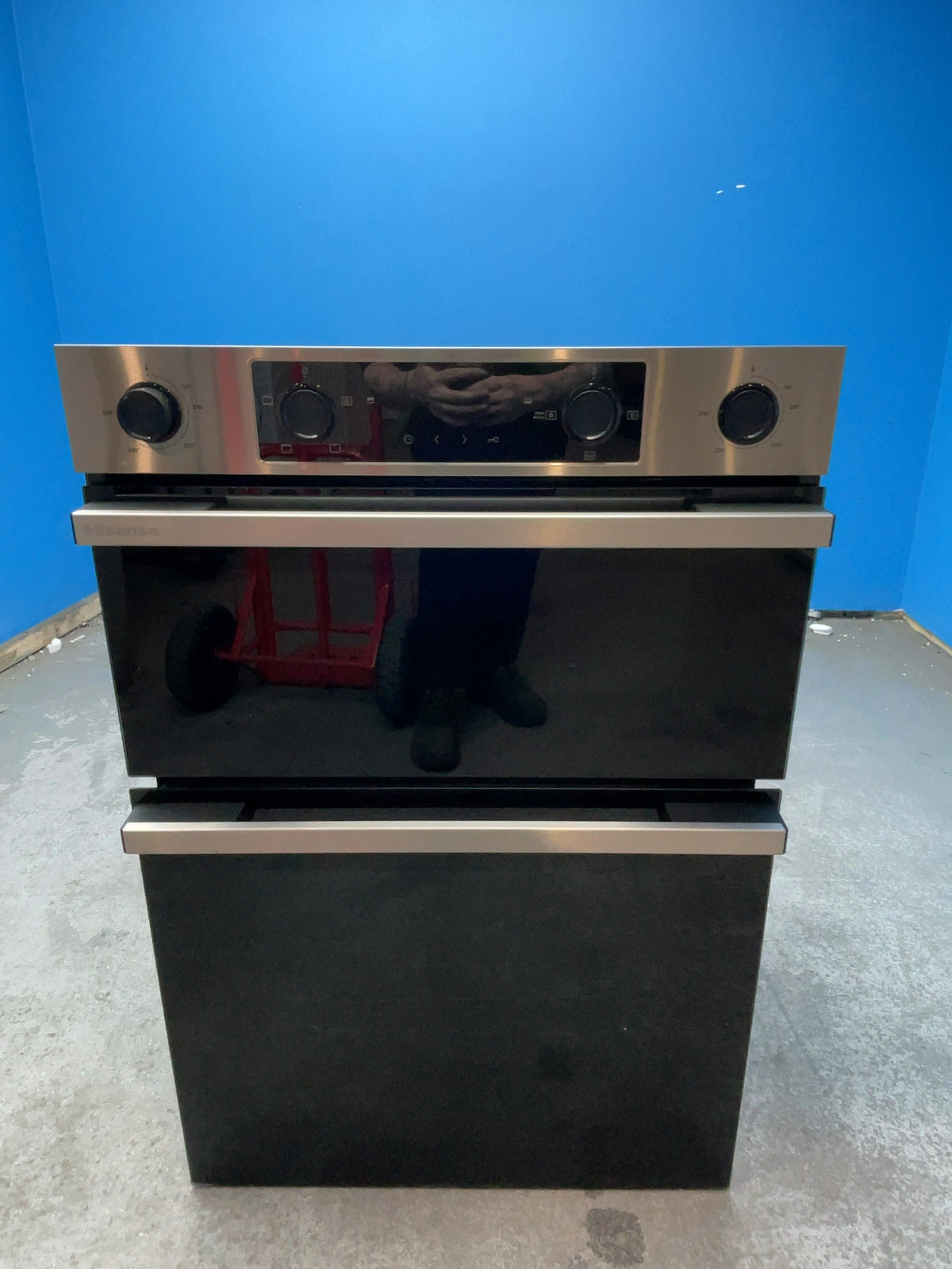 #GRC-168-409 - Hisense Hi6 60cm Electric Double Oven – 120L Capacity, Catalytic Liners, Air Fry