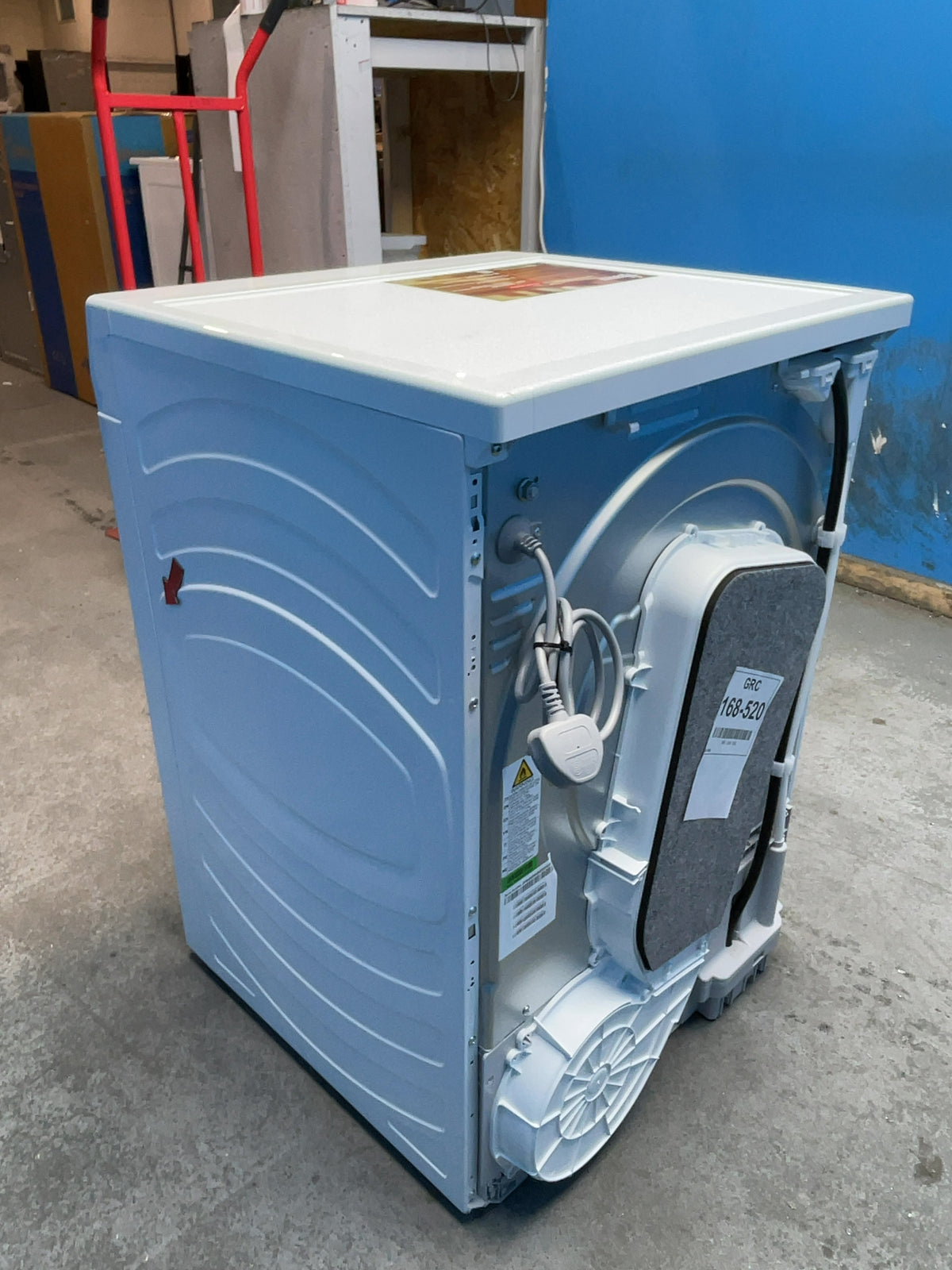 #GRC-168-520 - Hoover Pro Dry Series 3 9kg Heat Pump Tumble Dryer – WiFi Connected, Sensor Dry, White