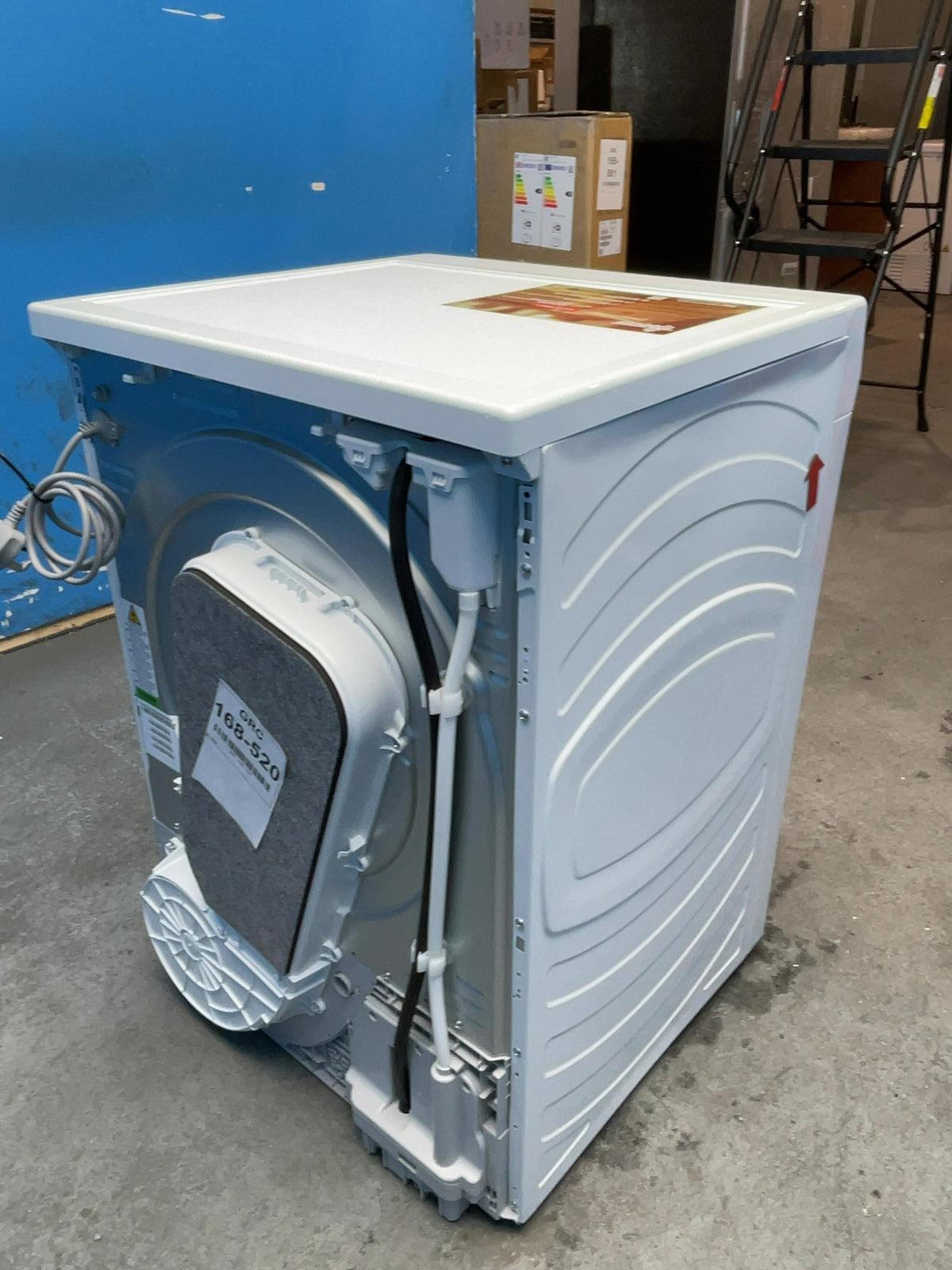 #GRC-168-520 - Hoover Pro Dry Series 3 9kg Heat Pump Tumble Dryer – WiFi Connected, Sensor Dry, White