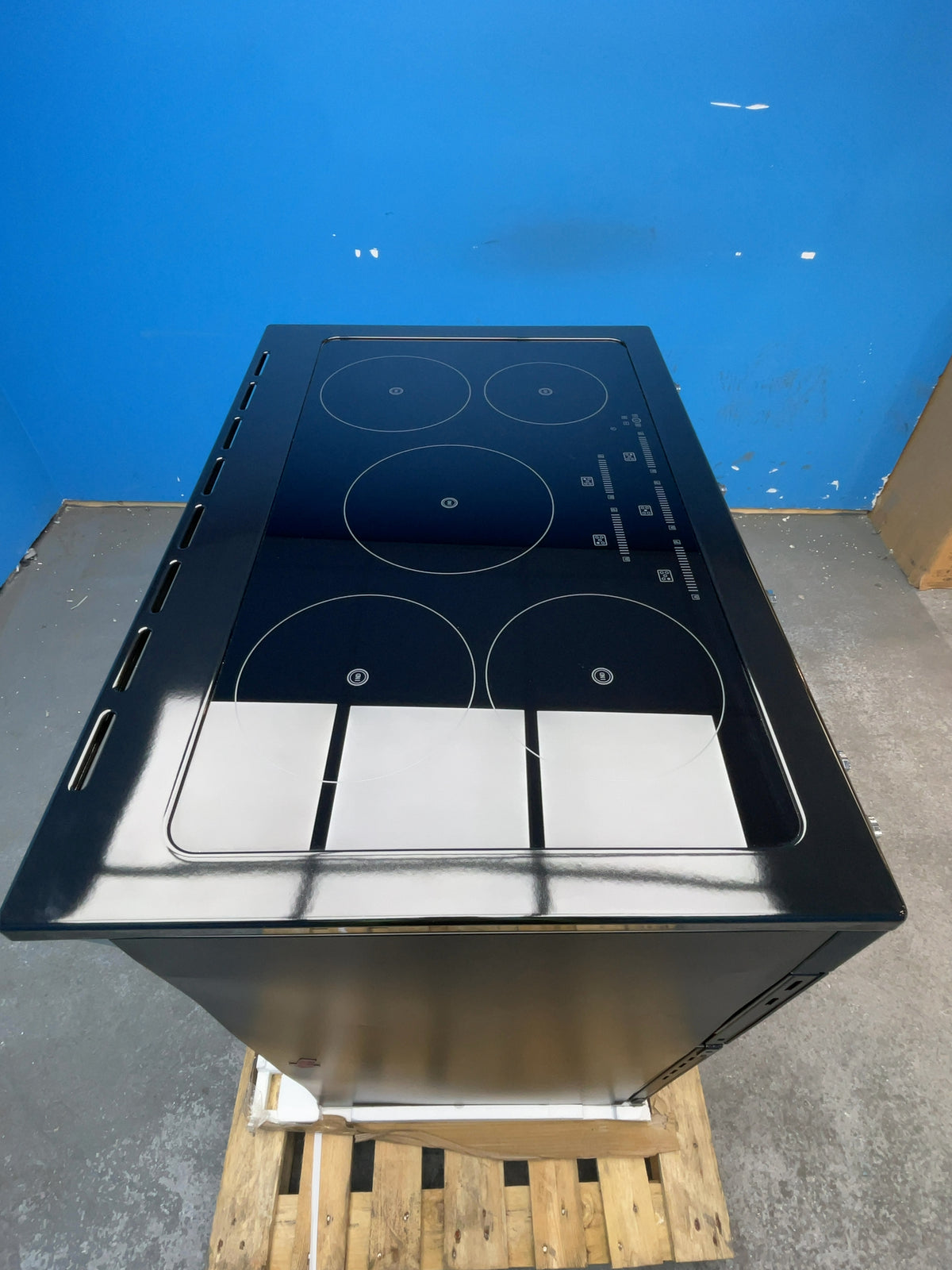 #GRC-168-547 - Stoves Richmond 90cm Electric Induction Range Cooker – 174L, 3 Ovens, AirFry, Anthracite