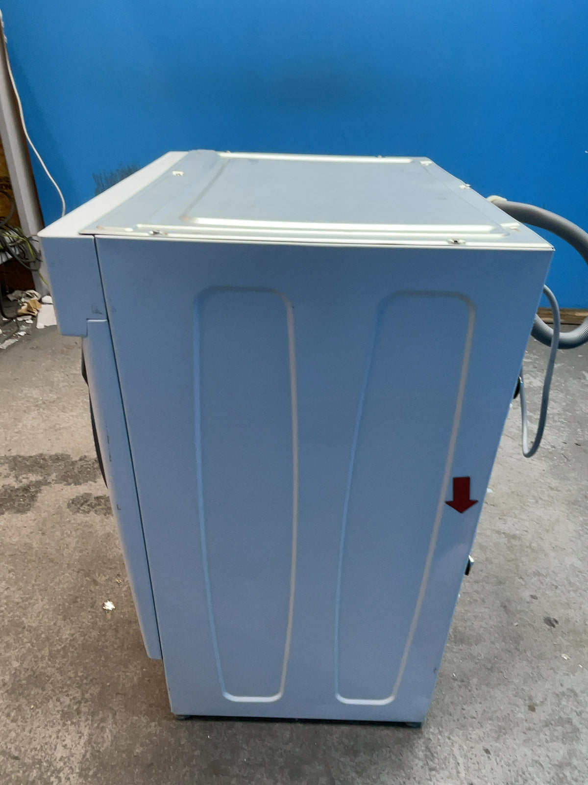 #GRC-168-585 - Hoover 9kg 1600rpm Integrated Washing Machine – KG Mode, Steam Function, White