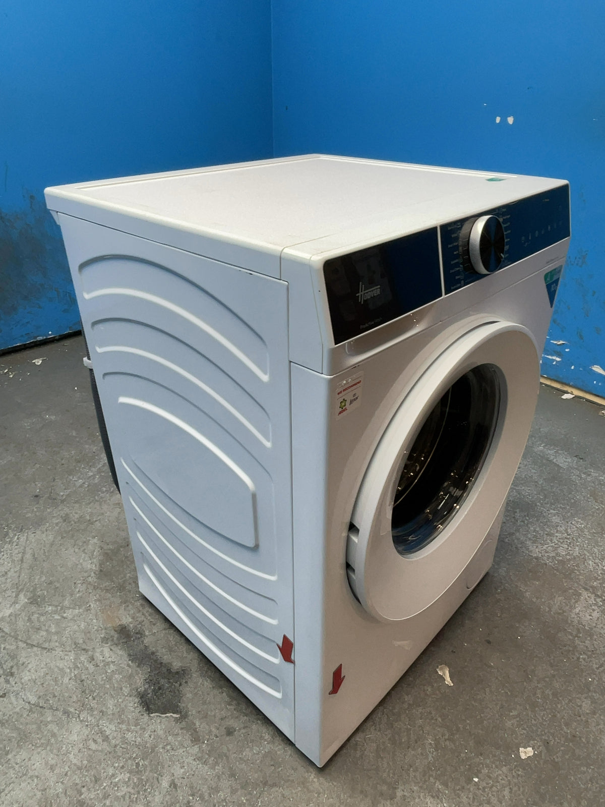 #GRC-168-586 - Hoover 10kg 1400rpm Washing Machine – Digital Inverter Motor, White