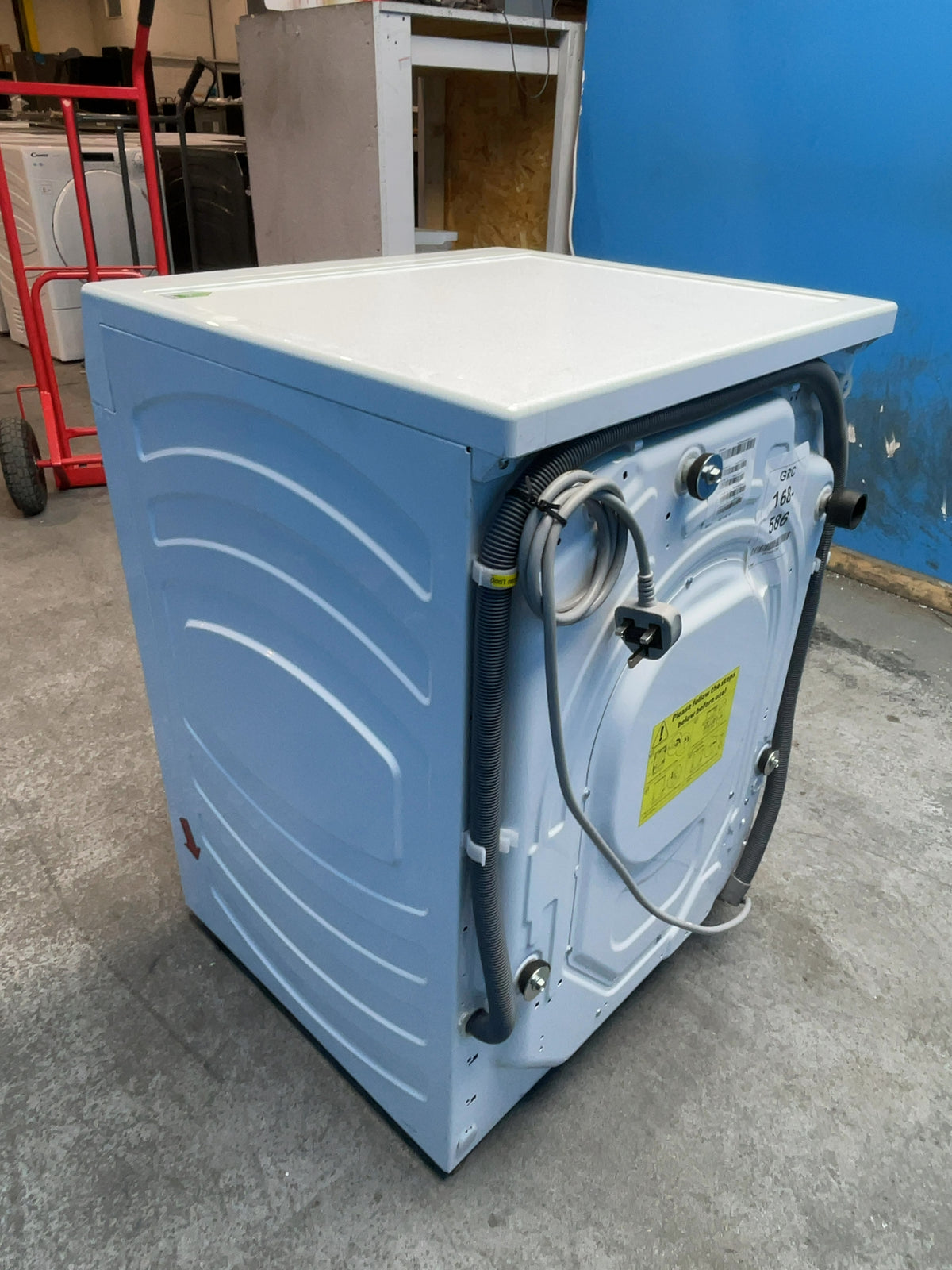 #GRC-168-586 - Hoover 10kg 1400rpm Washing Machine – Digital Inverter Motor, White
