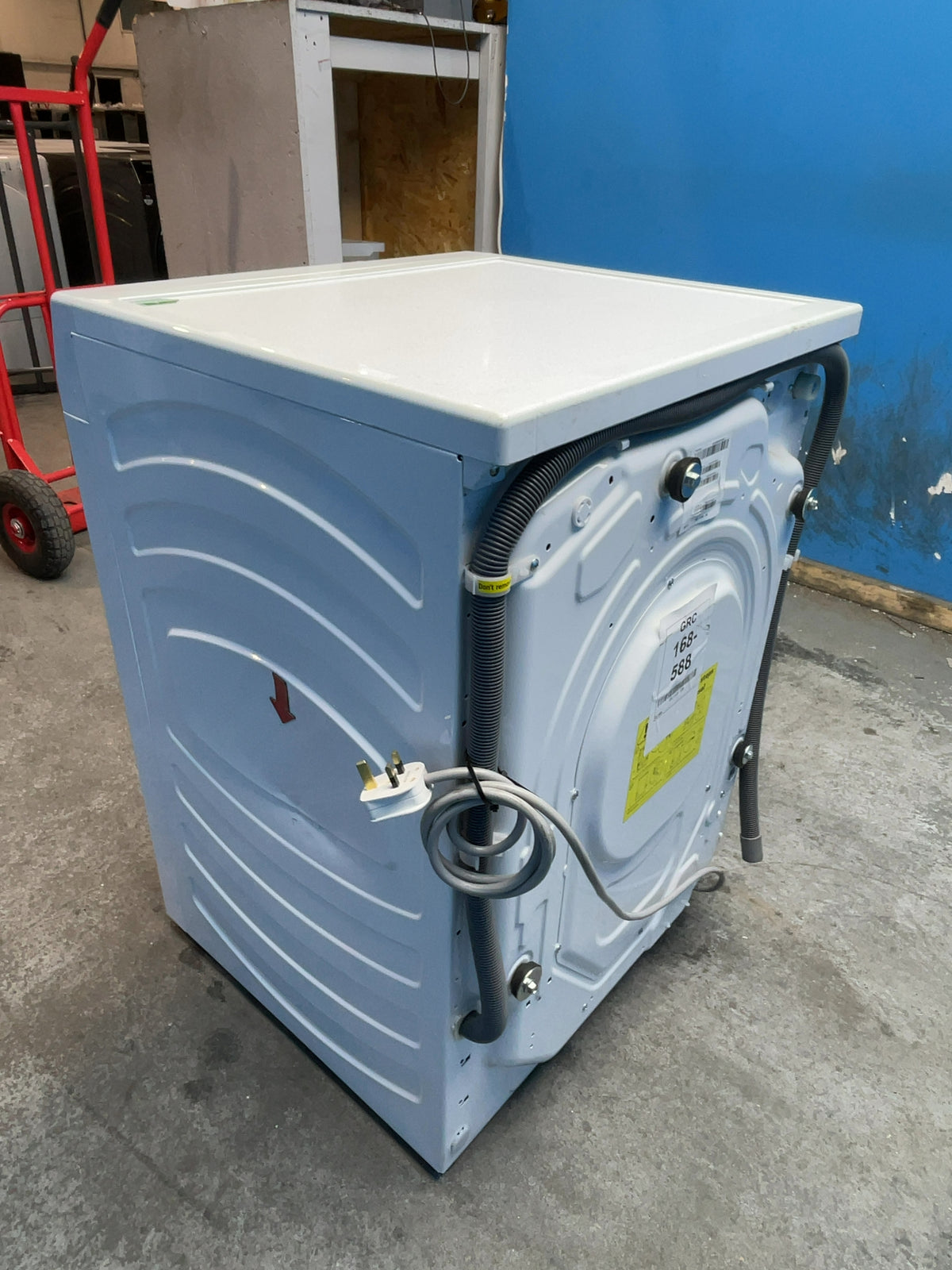 #GRC-168-588 - Hoover 10kg 1400rpm Washing Machine – Digital Inverter Motor, White