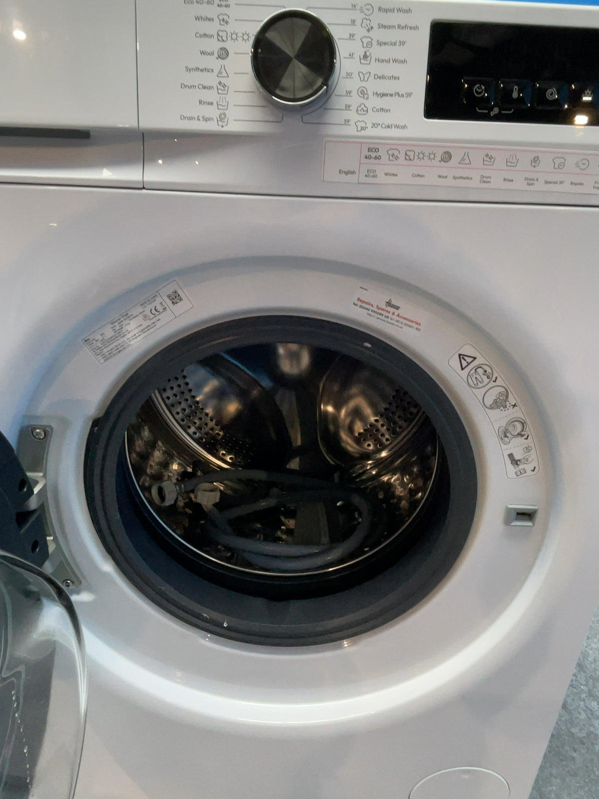 #GRC-168-590 - Hoover Pro Wash Series 3 Washer Dryer – 8kg Wash, 5kg Dry, 1400rpm, WiFi Connected