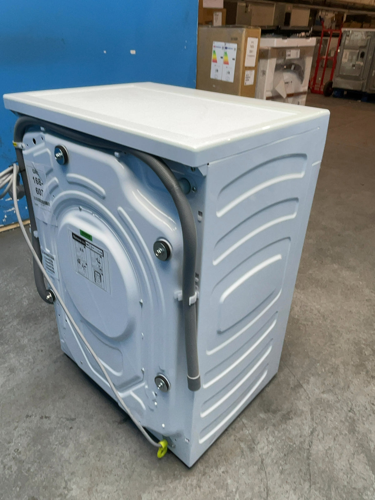 #GRC-168-607 - Haier 9kg 1400rpm Washing Machine – Steam Function, WiFi Connected, White