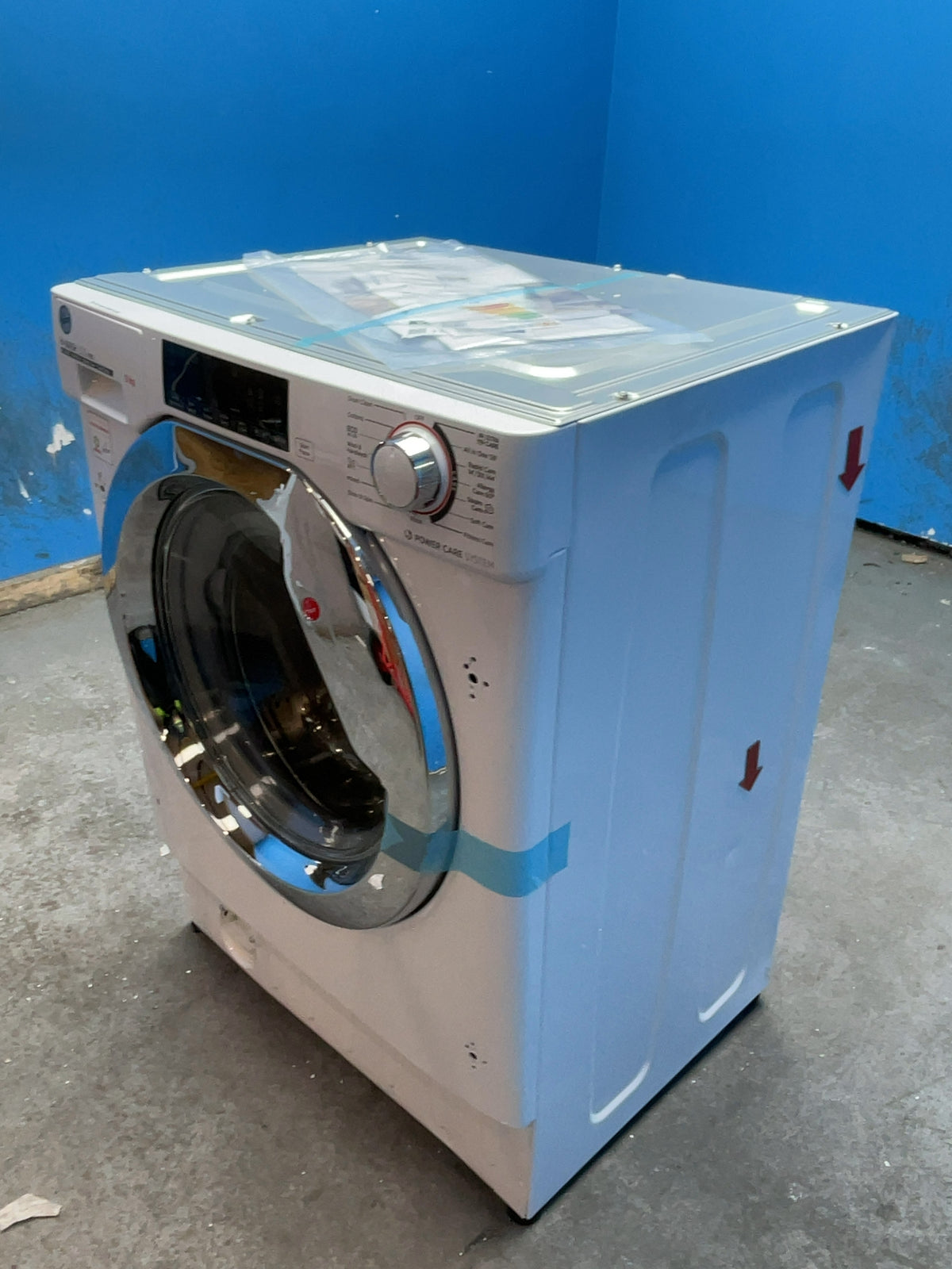 #GRC-168-704 - Hoover H-WASH 300 PRO 9kg 1600rpm Integrated Washing Machine – Autodose, Steam, White