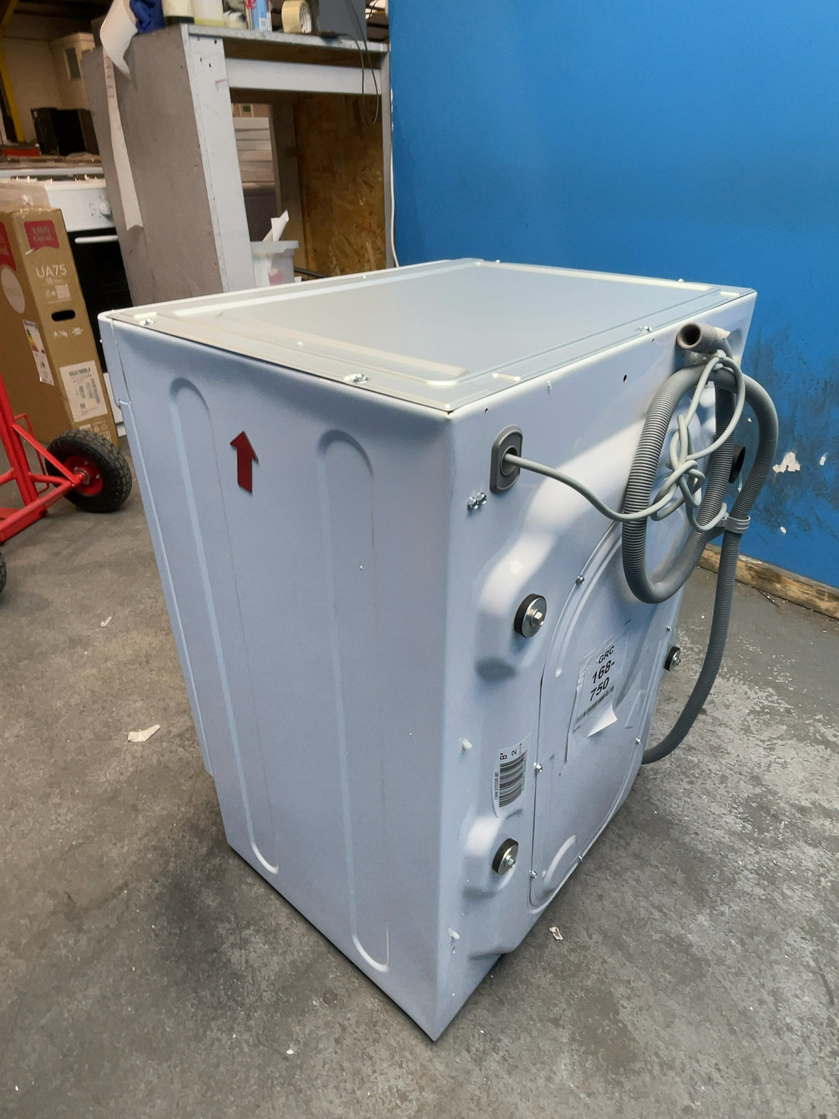 #GRC-168-750 - Candy CBW 57D1XE-80 7kg Integrated Washing Machine – 1500rpm, KG Detector, Steam Function, White