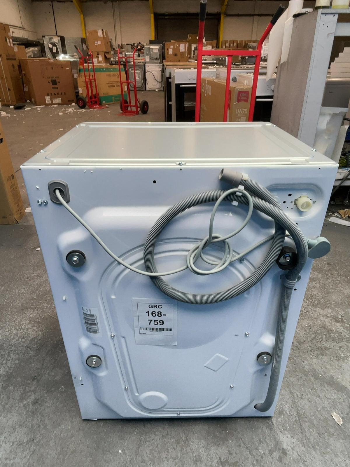 #GRC-168-759 - Candy CBW 57D1XE-80 7kg Integrated Washing Machine – 1500rpm, KG Detector, Steam Function, White