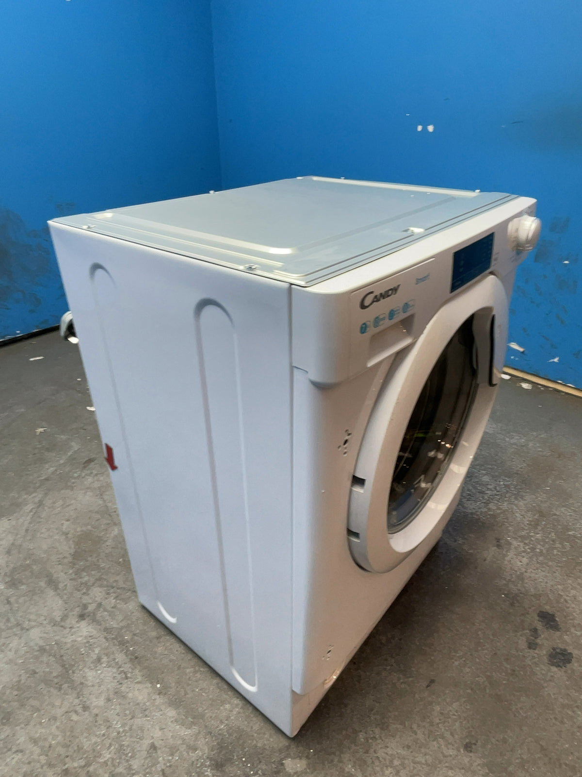 #GRC-168-761 - Candy CBW 57D1XE-80 7kg Integrated Washing Machine – 1500rpm, KG Detector, Steam Function, White