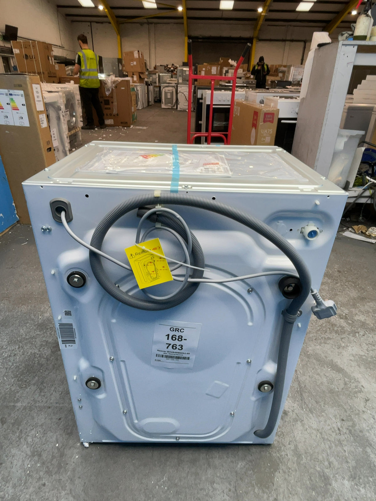 #GRC-168-763 - Hoover 9kg 1400rpm Integrated Washing Machine – KG Mode, Inverter Motor, White