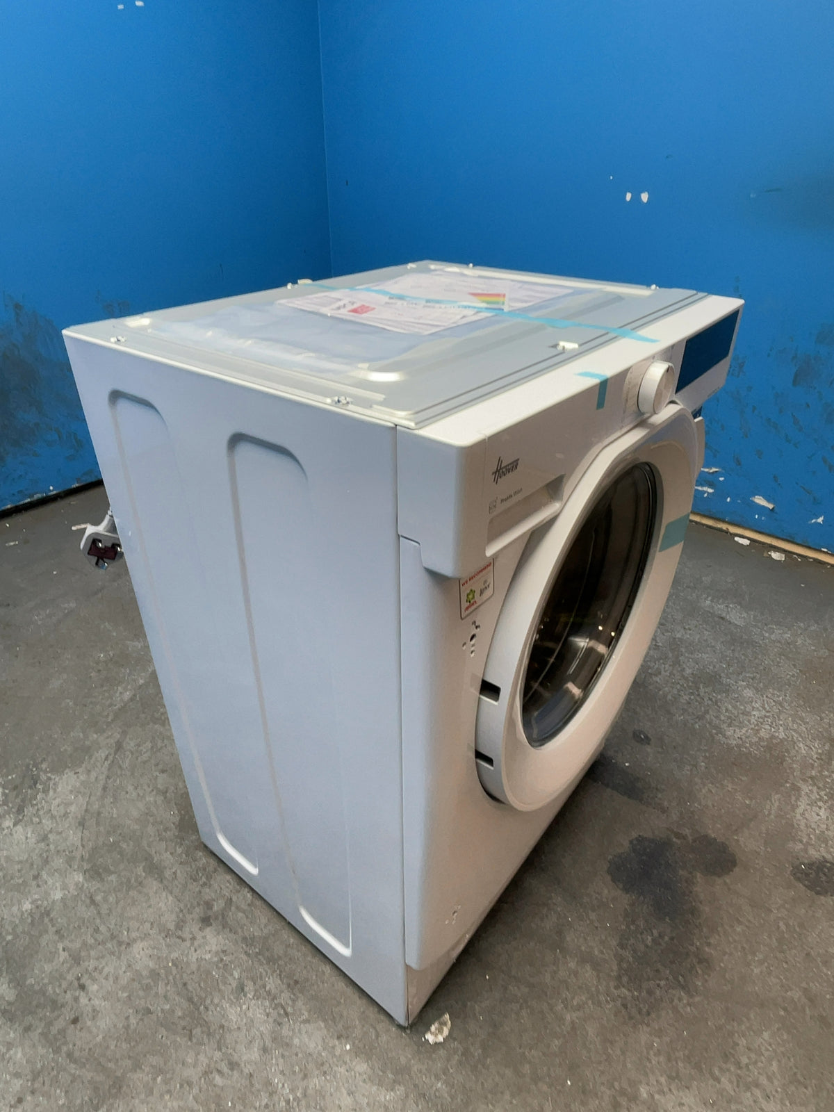 #GRC-168-763 - Hoover 9kg 1400rpm Integrated Washing Machine – KG Mode, Inverter Motor, White