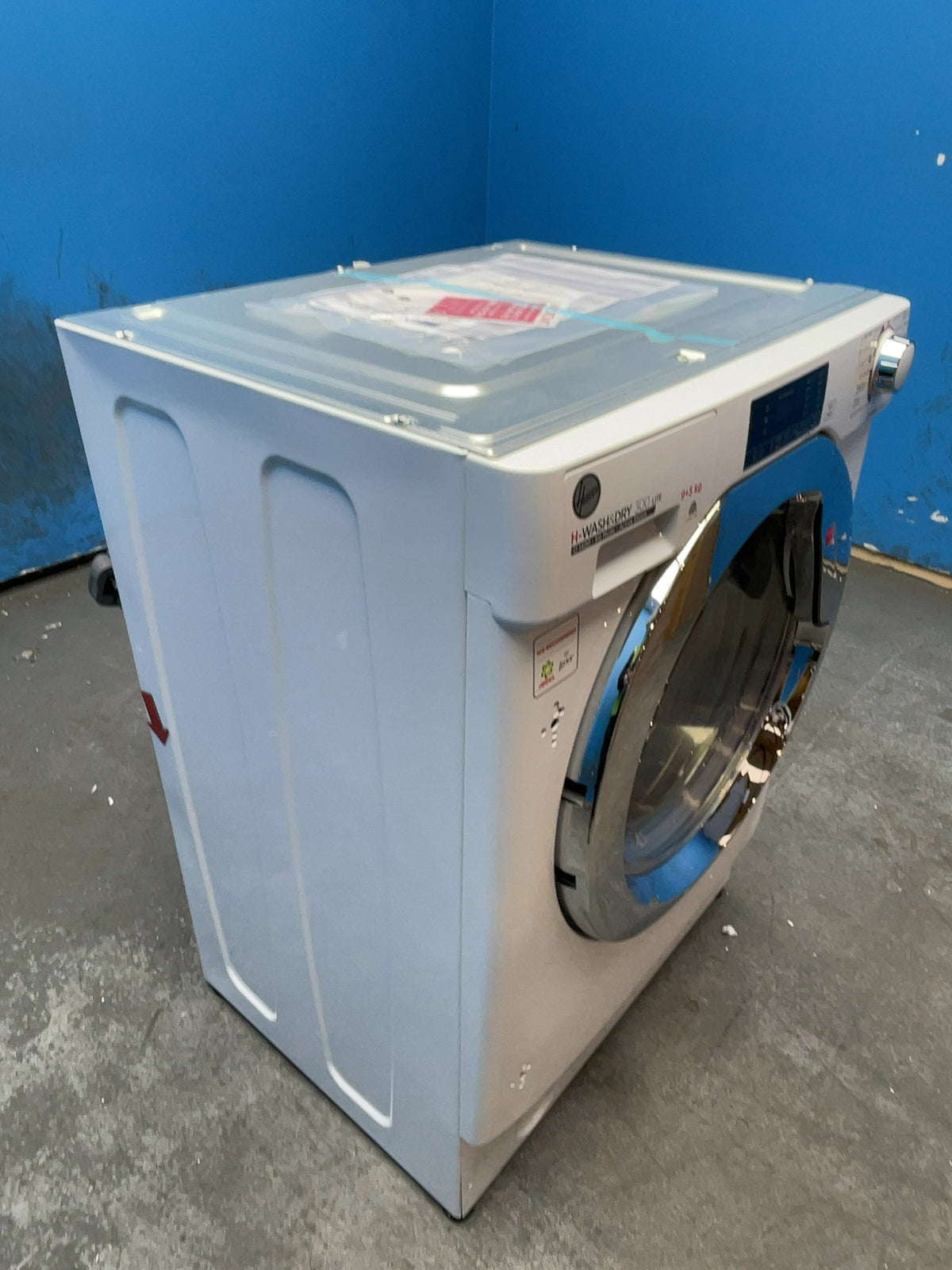 #GRC-168-774 - Hoover H-WASH 300 Integrated Washer Dryer – 9kg Wash / 5kg Dry, 1400rpm, Steam Function, White
