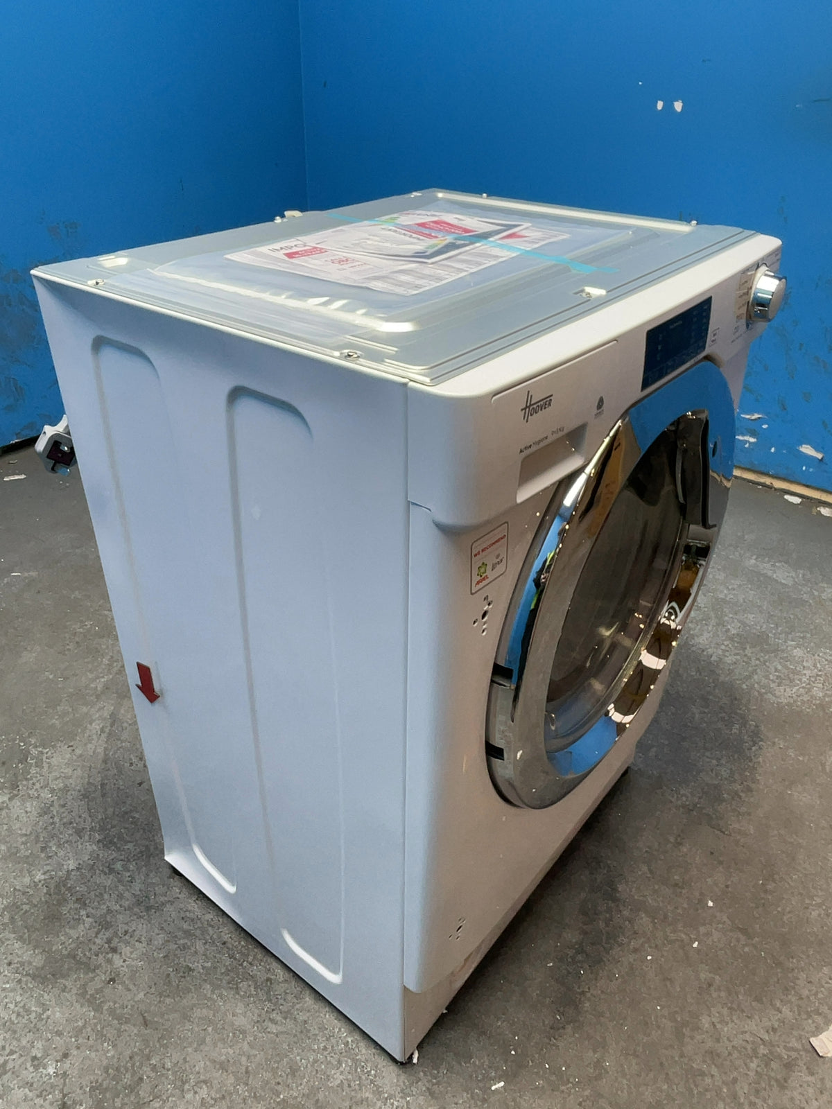 #GRC-168-777 - Hoover H-WASH 300 Integrated Washer Dryer – 9kg Wash / 5kg Dry, 1400rpm, Steam Function, White