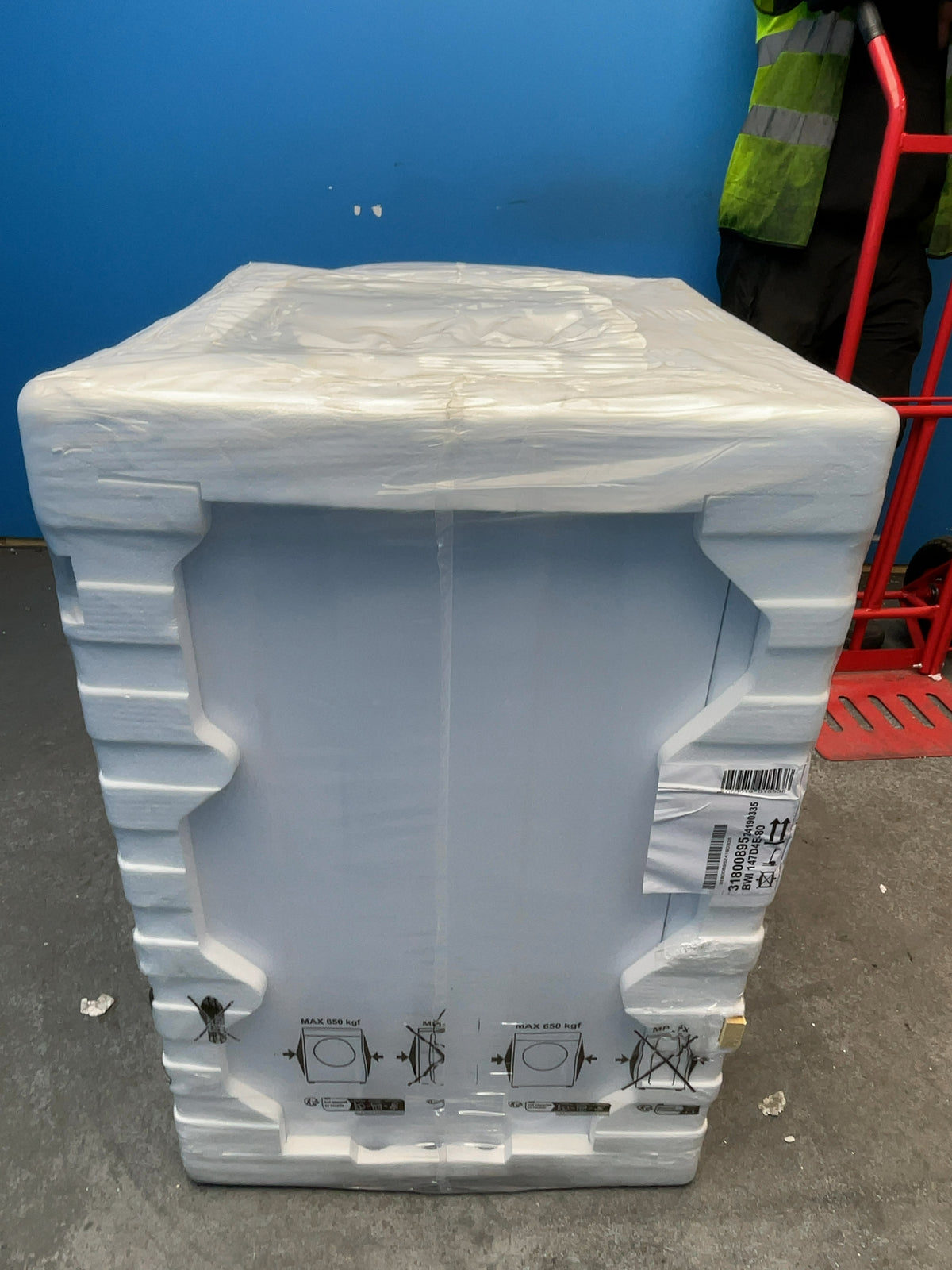 #GRC-168-792 - Baumatic BWI 147D4E-80 Integrated Washing Machine – 7kg Capacity, 1400rpm, LED Display, Quick Wash, White