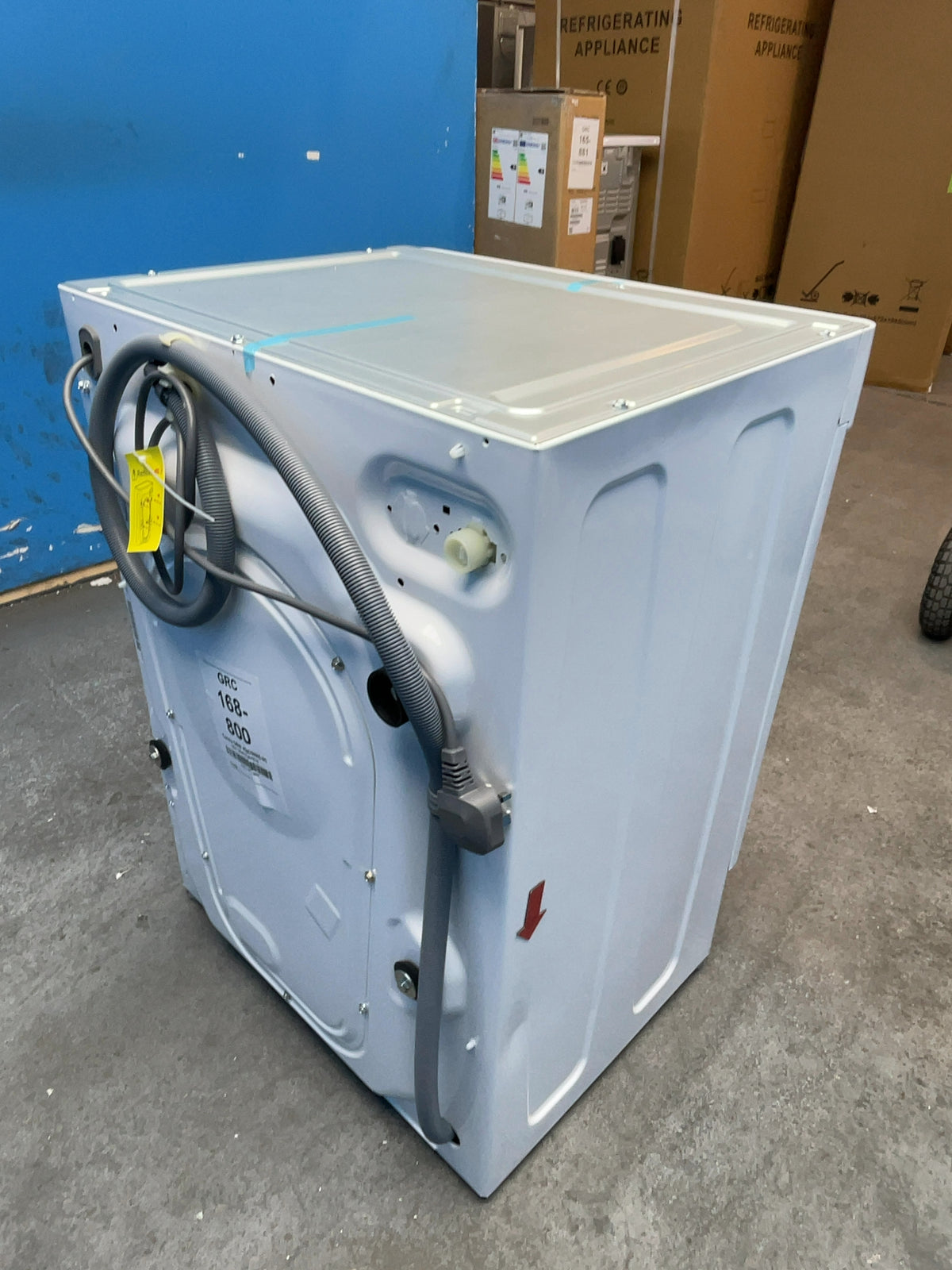 #GRC-168-800 - Candy 9kg 1400rpm Integrated Washing Machine – Inverter Motor, 14 Min Quick Wash, White