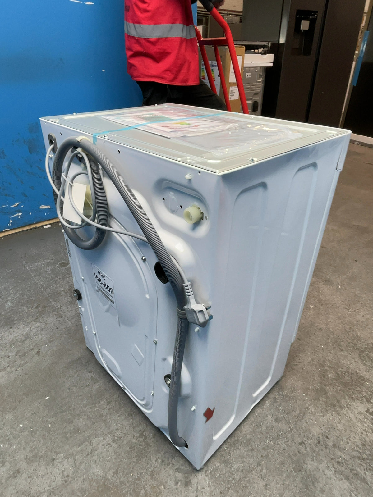 #GRC-168-809 - Candy Integrated 8kg 1200rpm Washing Machine – Inverter Motor, KG Detector, Quick 14 Min Wash, White
