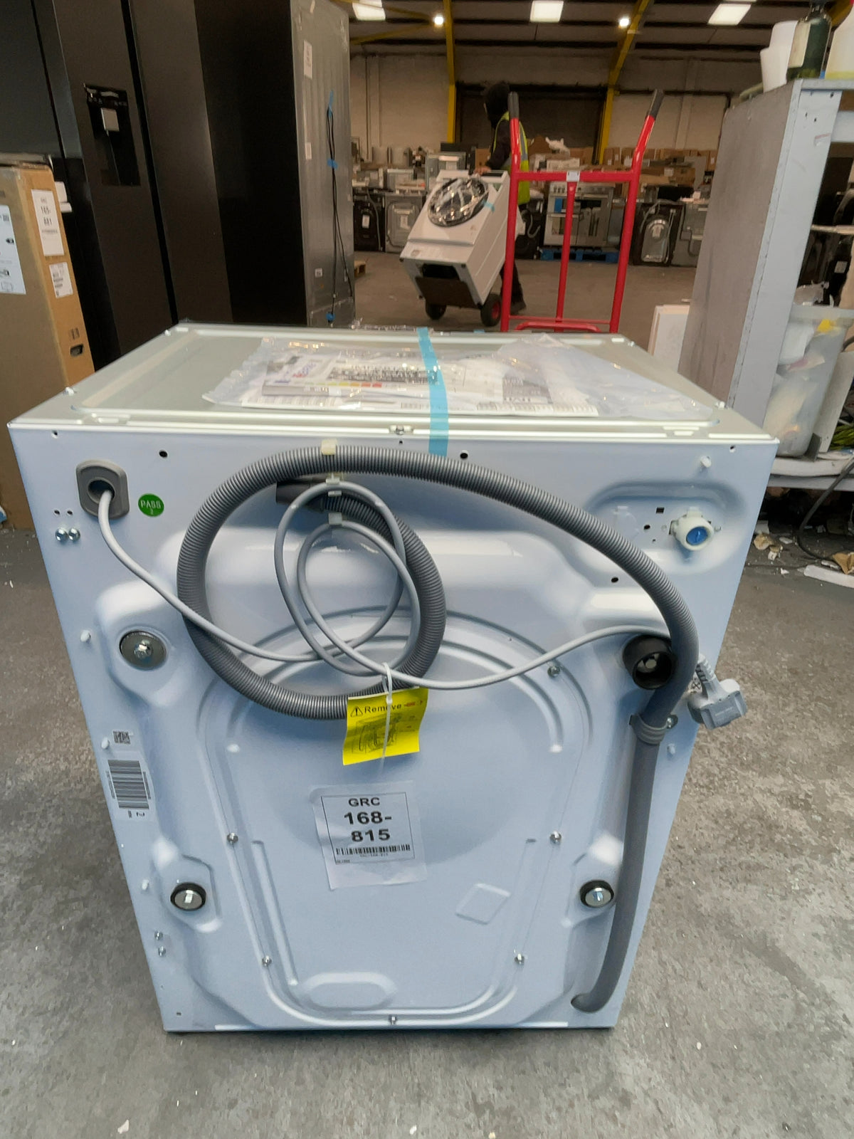 #GRC-168-815 - Haier Integrated Washer Dryer – 9kg Wash, 6kg Dry, 1600rpm, WiFi Connected, White