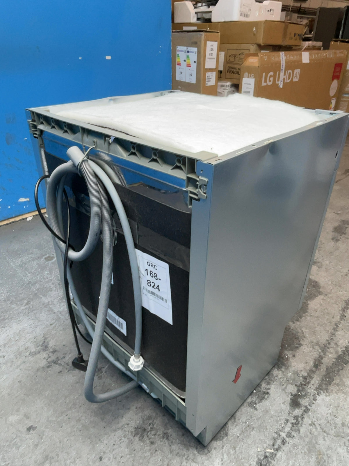 #GRC-168-824 - Hotpoint 60cm Fully Integrated Dishwasher – 14 Place Settings, ActiveDry, Rapid 30 Wash