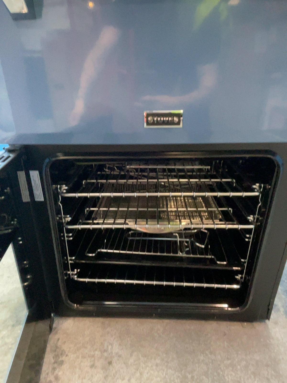 #GRC-168-830 - Stoves Richmond Deluxe 60cm Dual Fuel Cooker – PowerWok, AirFry, Blue