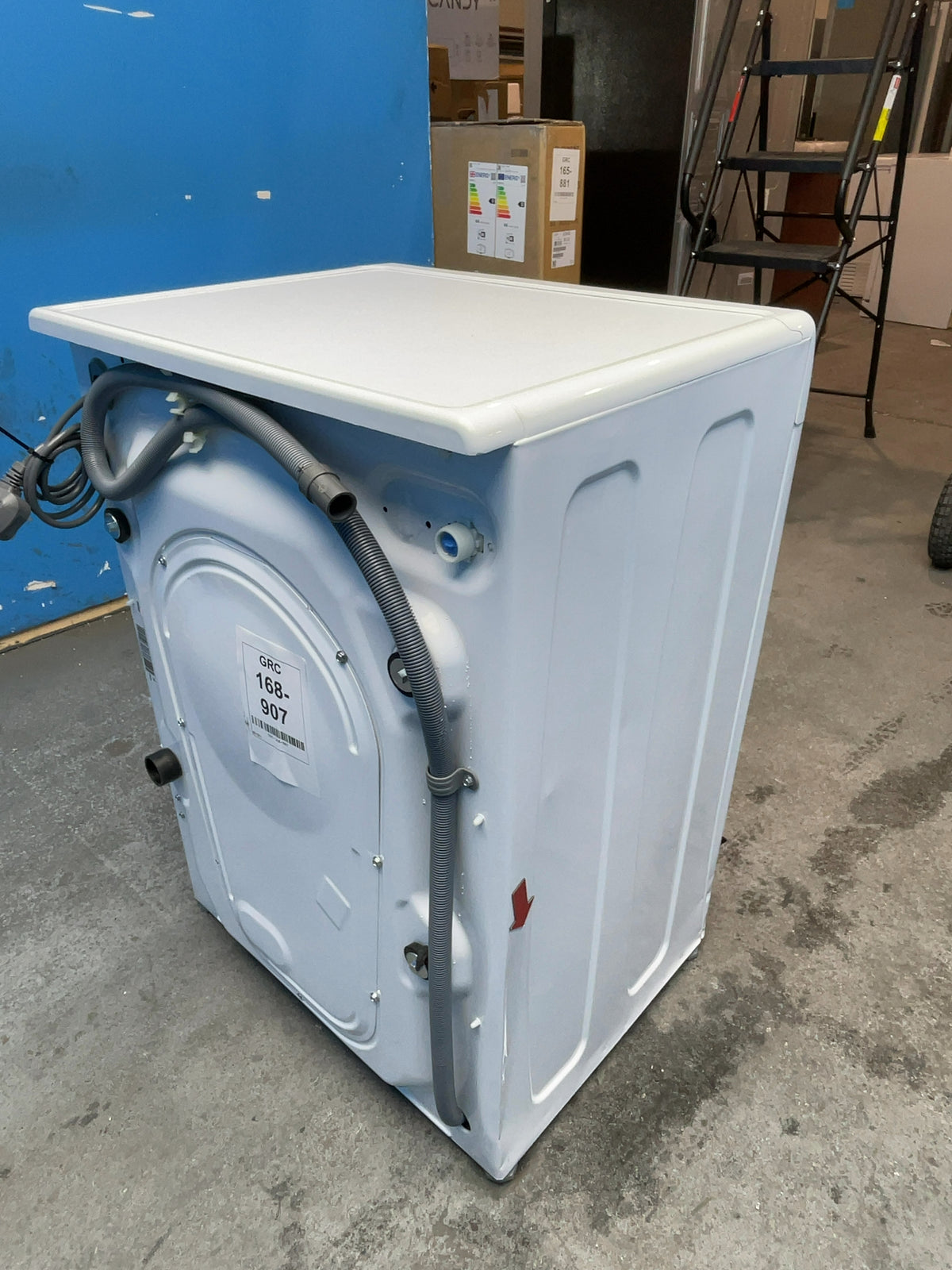 #GRC-168-907 - Hoover H-WASH 350 9kg 1600rpm Washing Machine – Eco-Power Inverter Motor, White