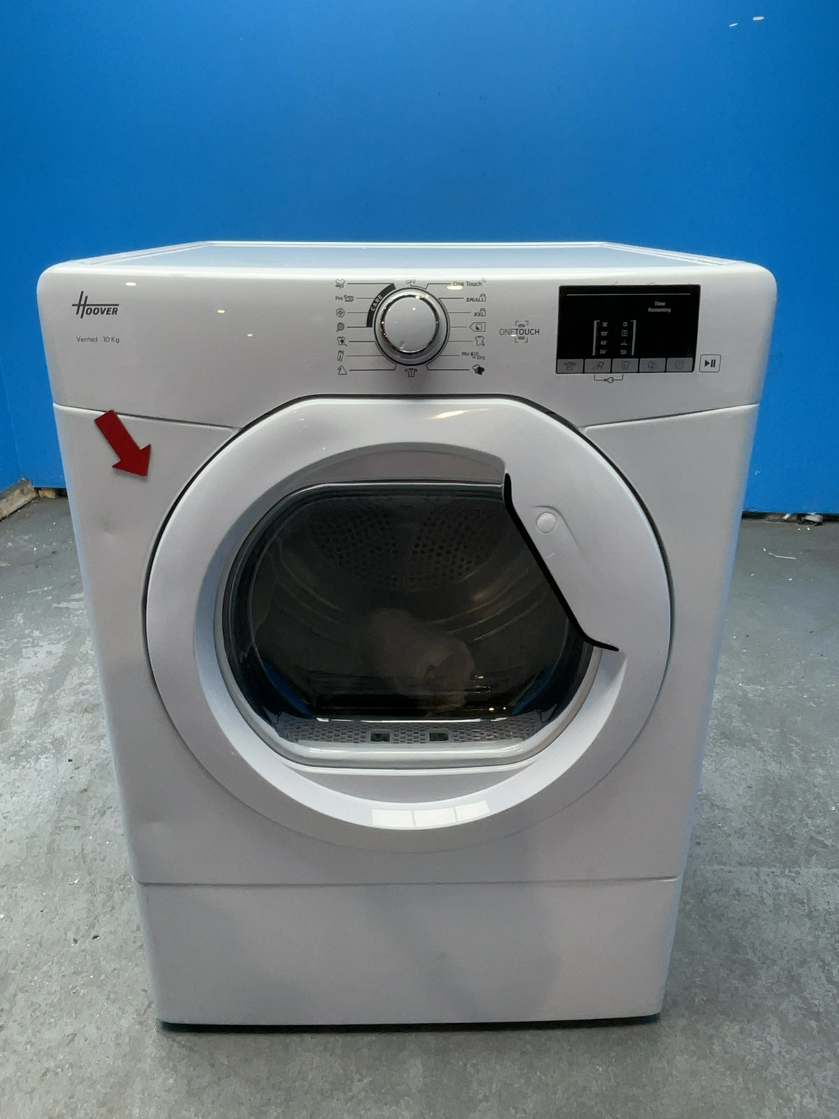 #GRC-168-914 - Hoover H-DRY 300 10kg Vented Tumble Dryer – WiFi Connected, White