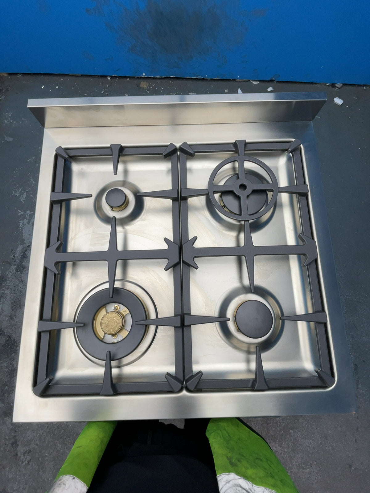 #GRC-168-955 - Bertazzoni 60cm Dual Fuel Range Cooker – 69L, 4 Gas Burners, Cast Iron Supports