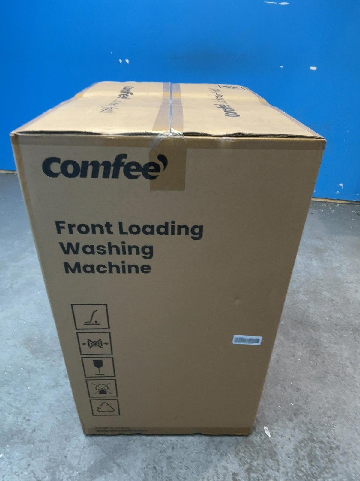 #GRC-169-056 - Comfee 7kg 1200rpm Washing Machine – Steam Wash & 15 Min Quick Cycle, White