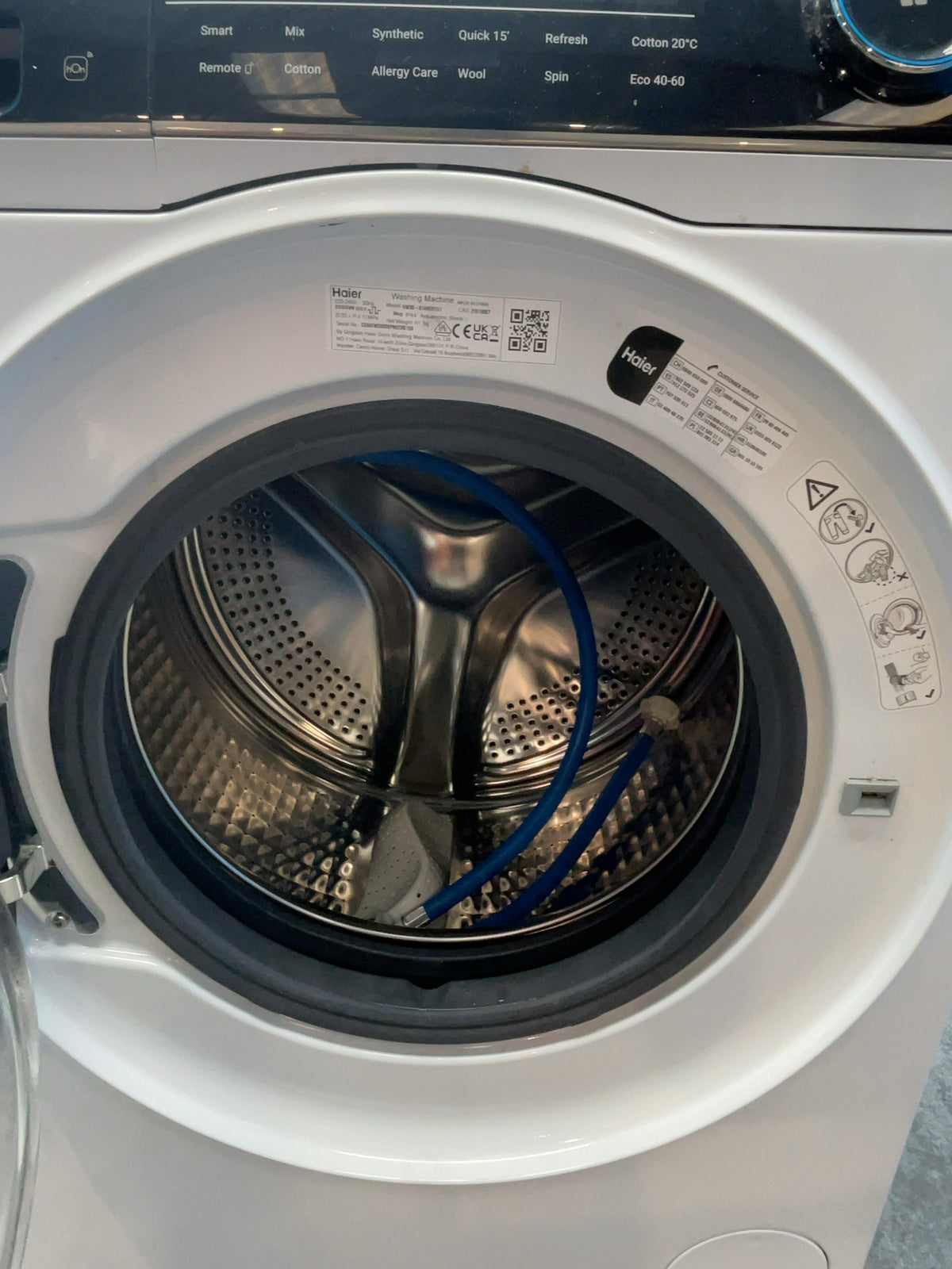 #GRC-169-189 - Haier I-Pro Series 5 8kg 1400rpm Washing Machine – Steam Refresh, hOn Wi-Fi, White