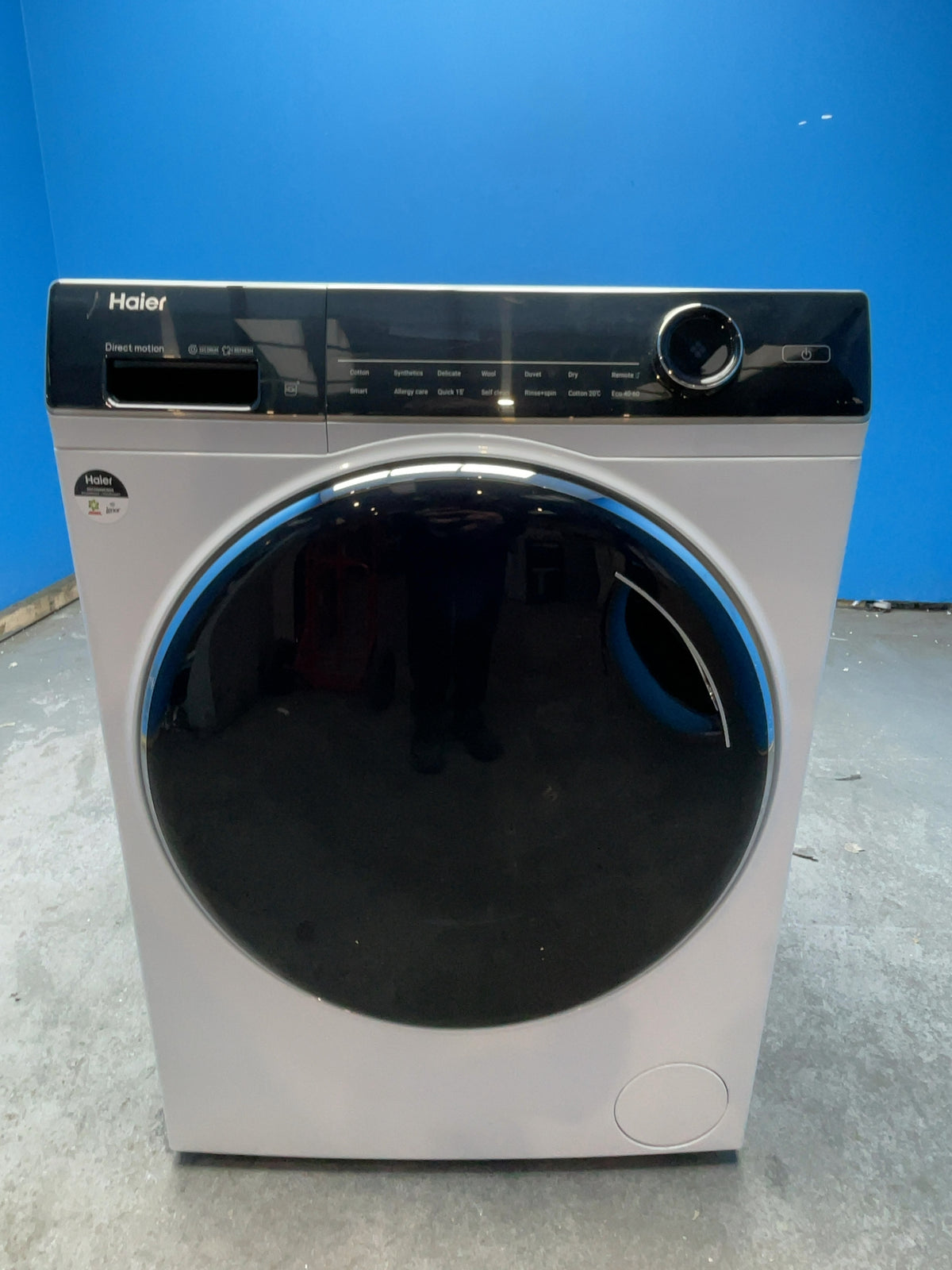 #GRC-169-213 - Haier Washer Dryer – 10kg Wash, 6kg Dry, 1400rpm, WiFi Connected, White
